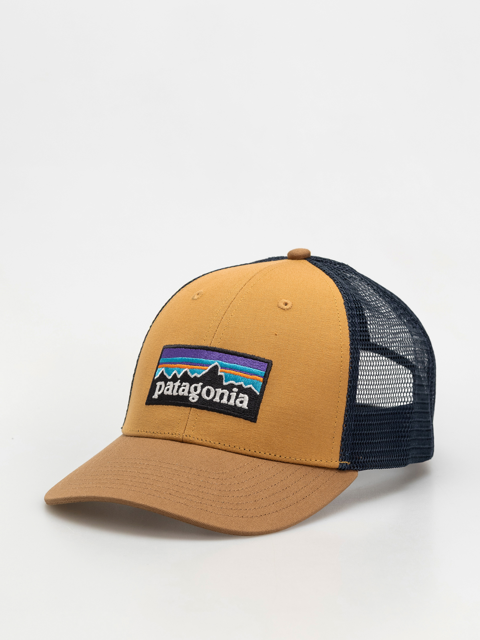 Шапка с козирка Patagonia P 6 Logo LoPro Trucker (talon gold)