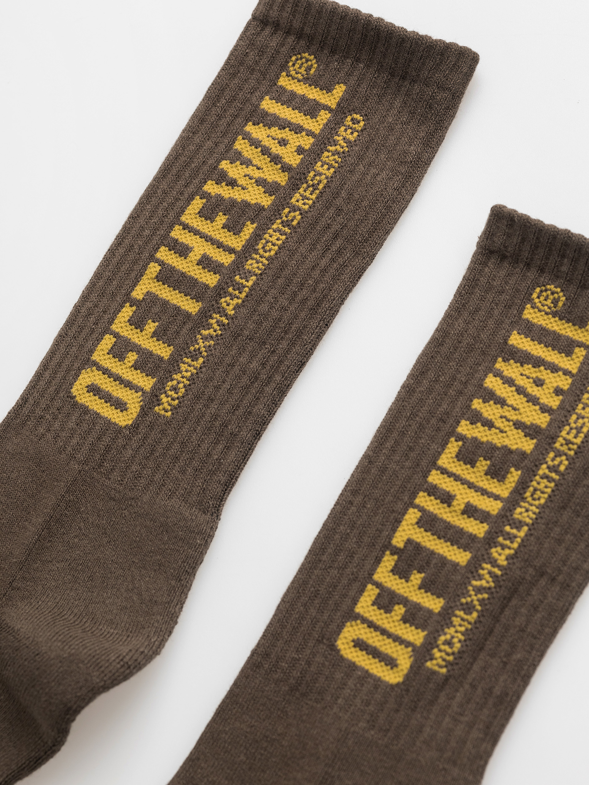 Чорапи Vans Hovley Crew (coal brown)