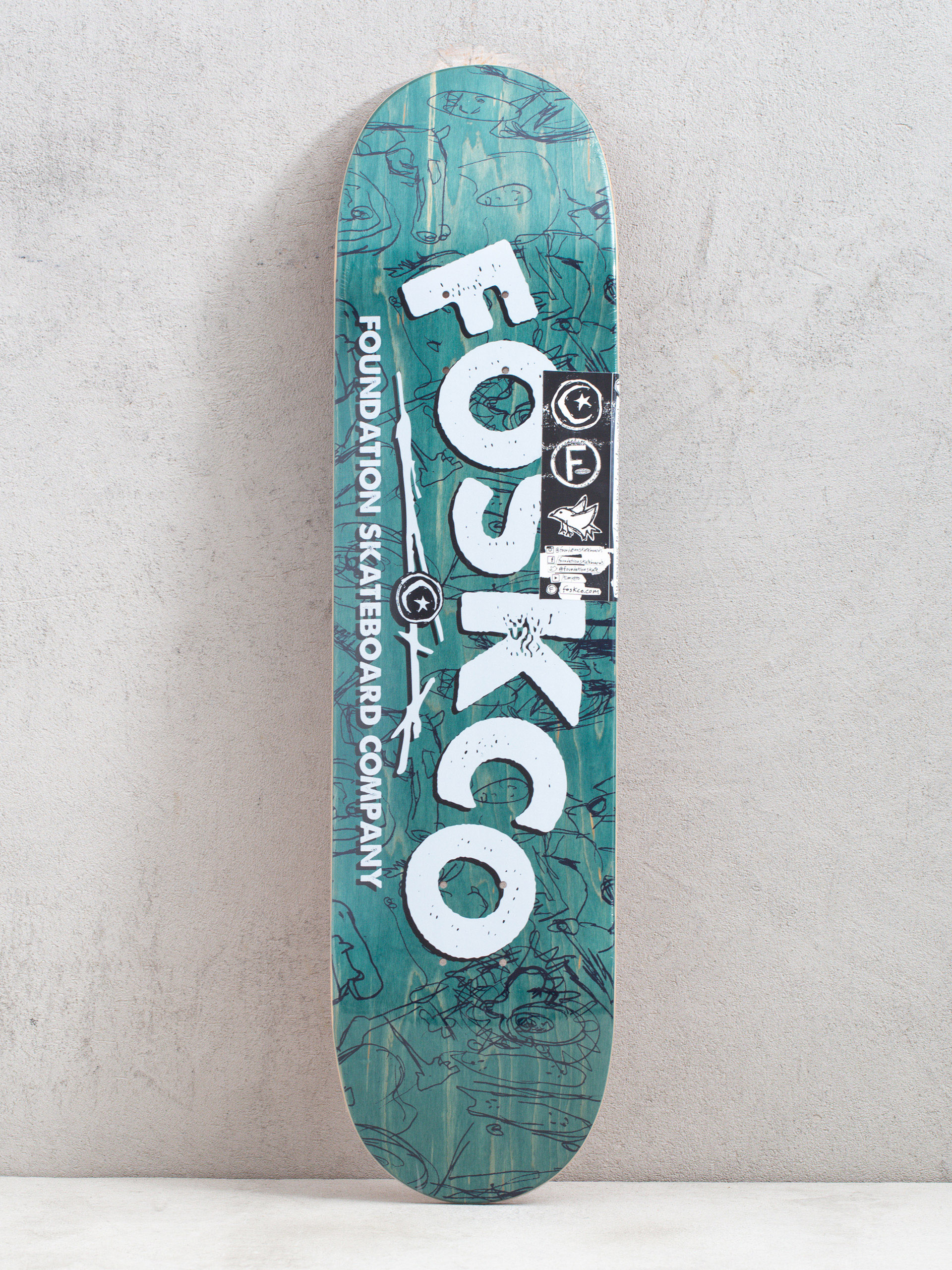 u0414u044au0441u043au0430 Foundation Fosko (green/white)