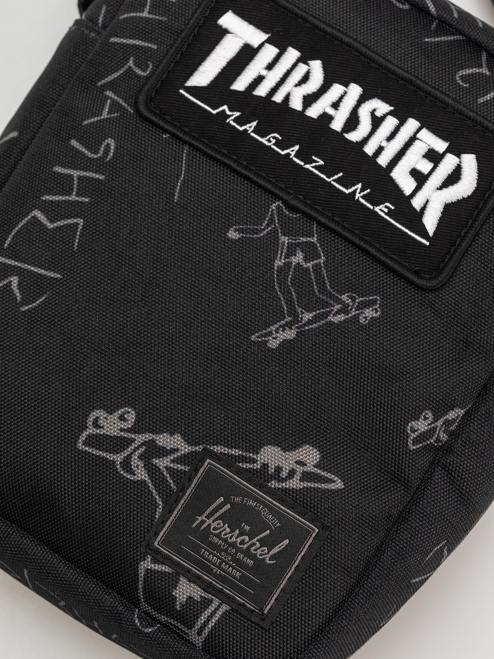 Чанта Herschel Supply Co. X Thrasher Gonz Heritage Crossbody (black)