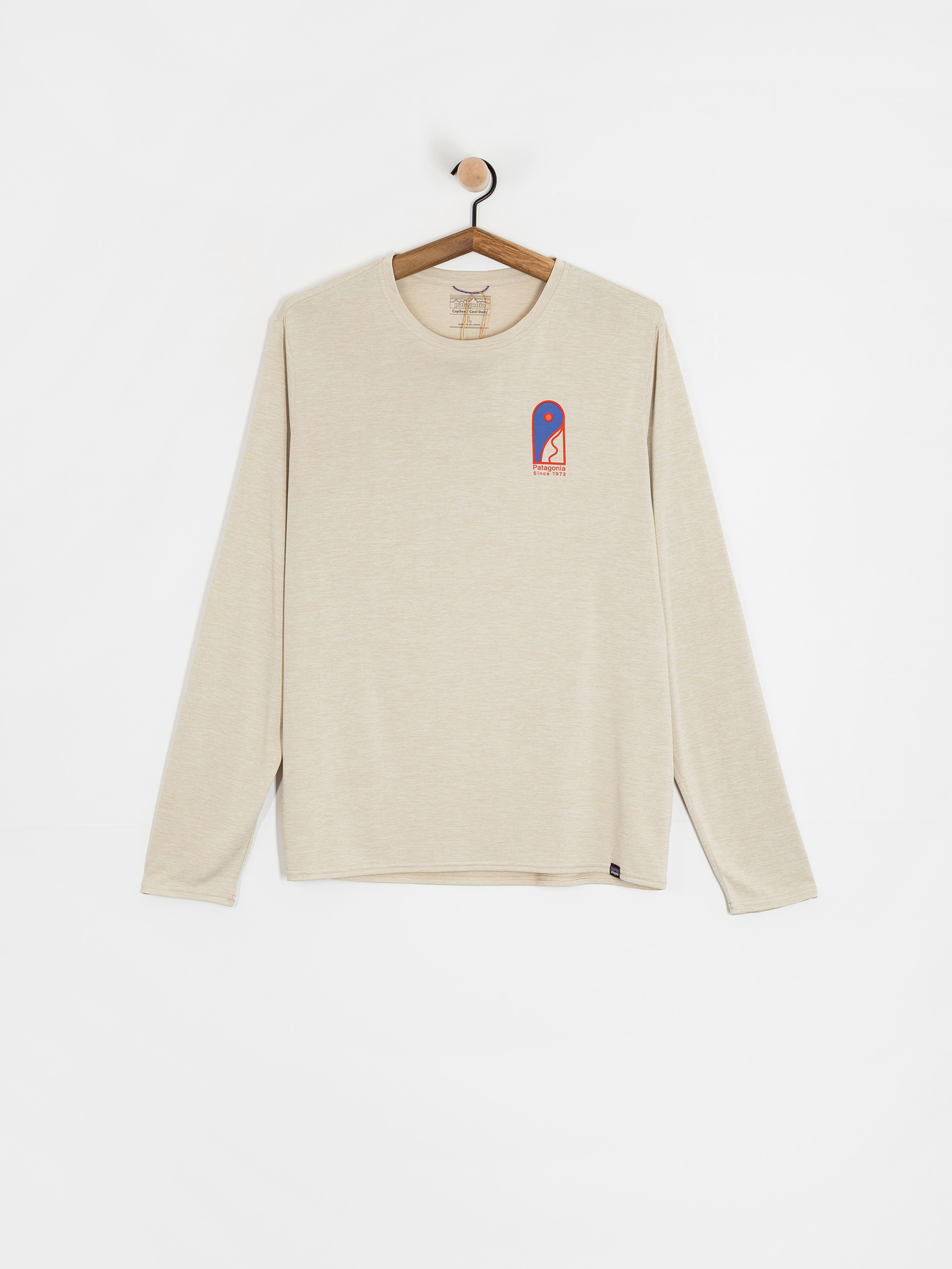 Блуза Patagonia Cap Cool Daily Graphic Lands (earlylines pumice x-dye)