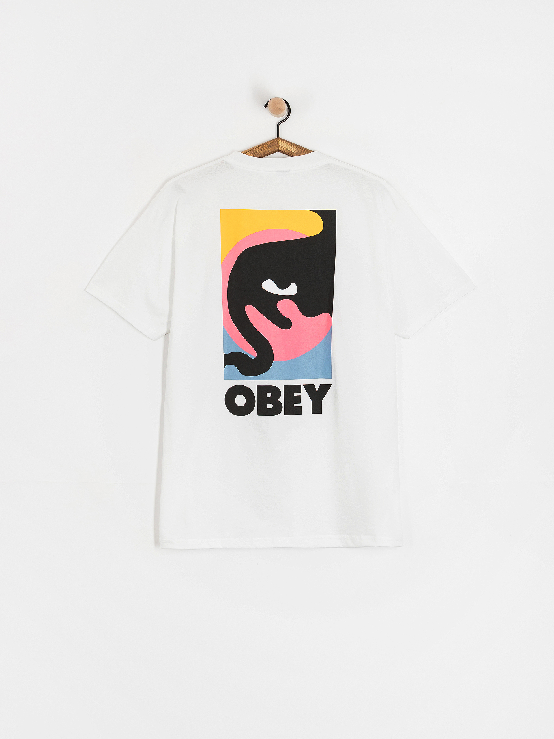 Тениска OBEY Obey Quarter Icon (white)