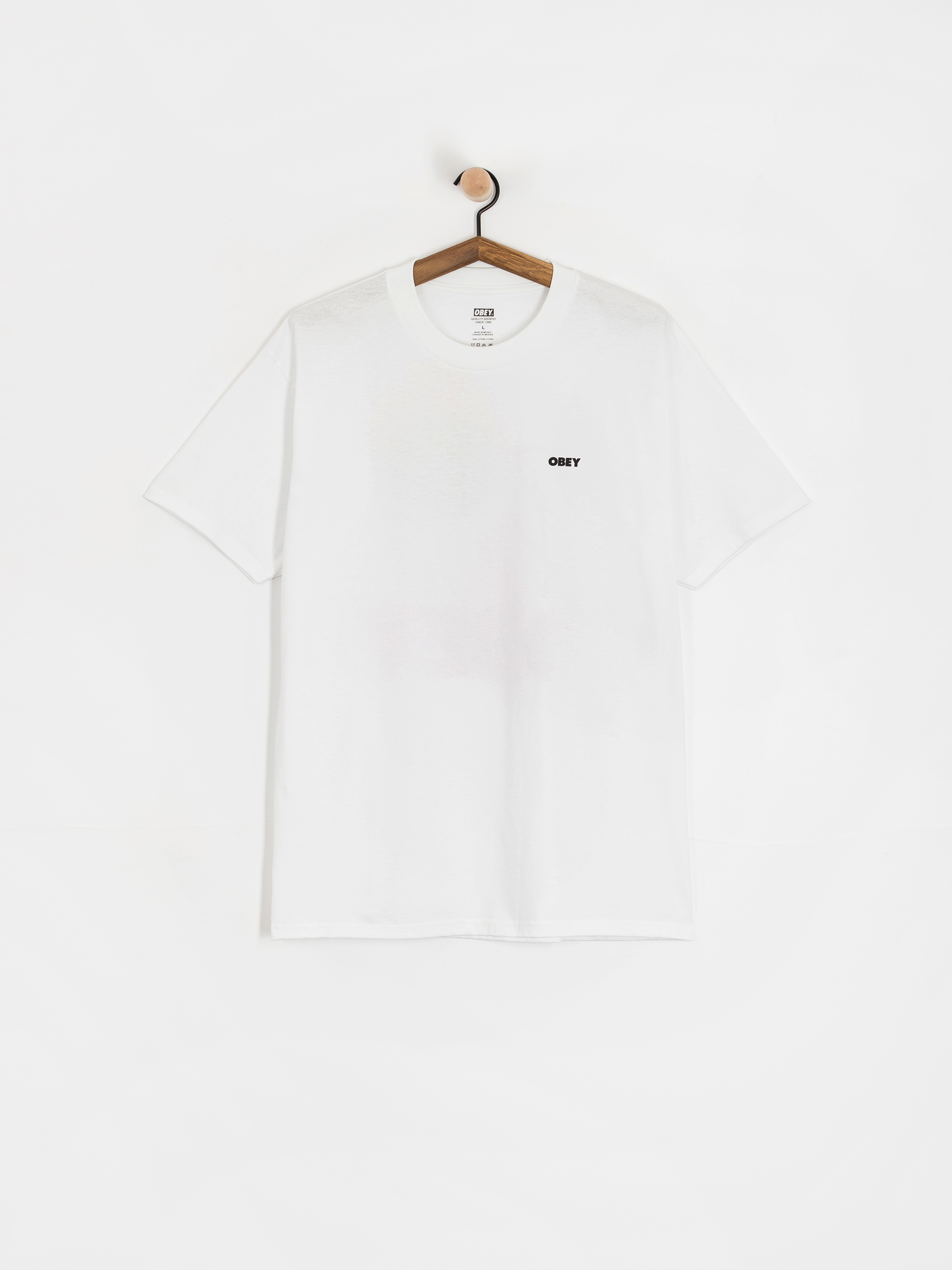 Тениска OBEY Obey World In Flames (white)