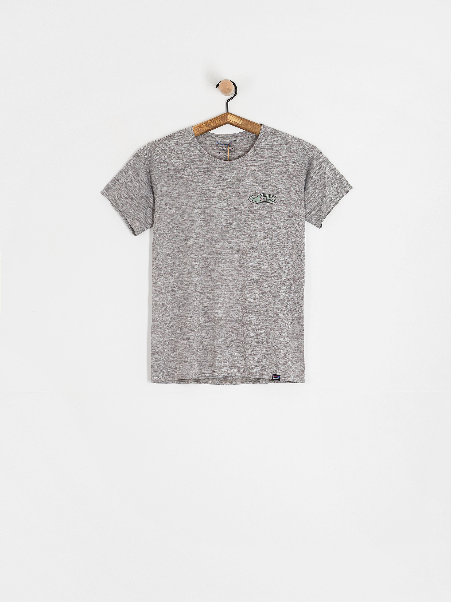 Тениска Patagonia Cap Cool Daily Graphic Lands Wmn (made of feather grey)