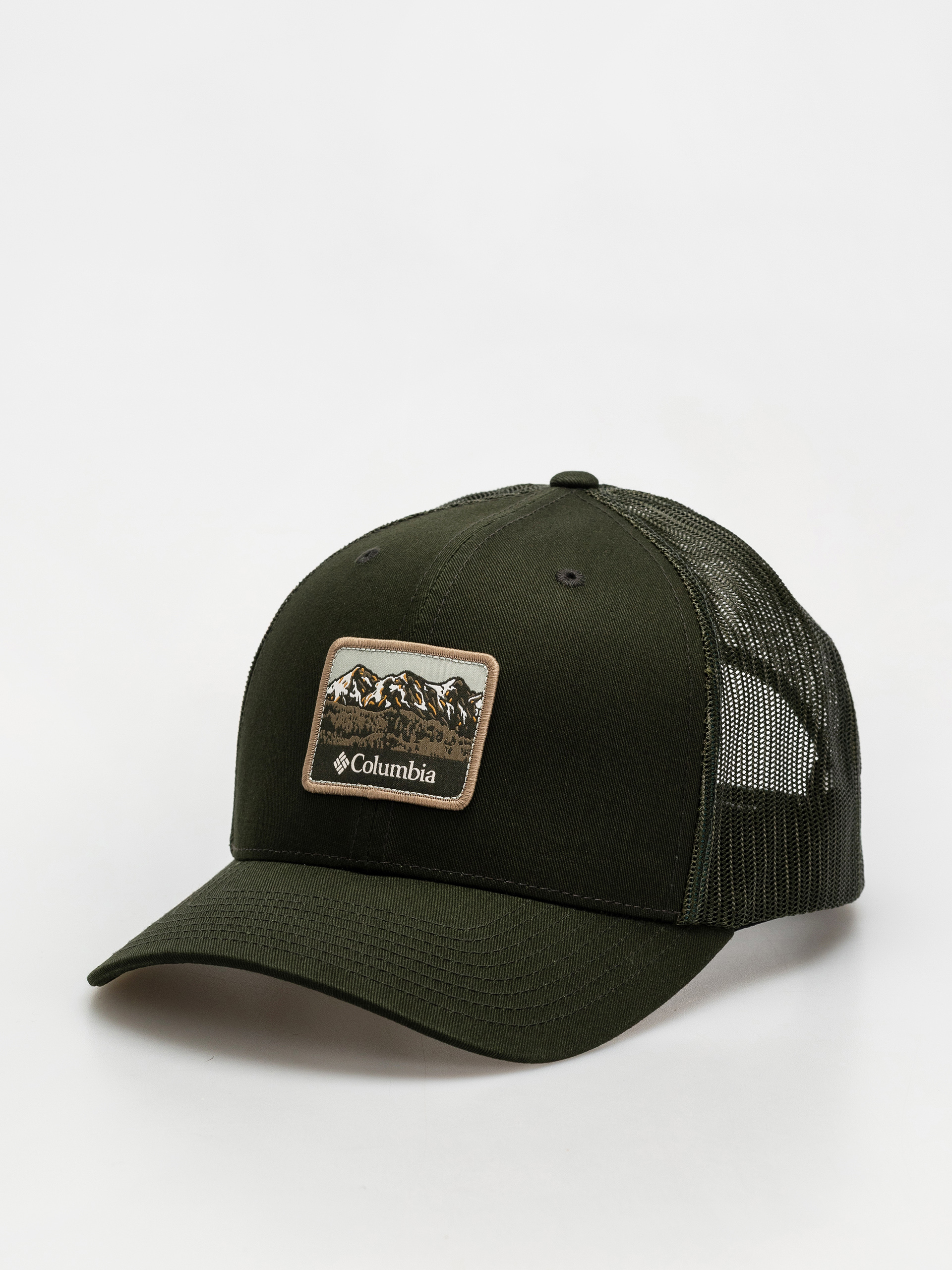 u0428u0430u043fu043au0430 u0441 u043au043eu0437u0438u0440u043au0430 Columbia Mesh Snap Back (greenscape/sisters)