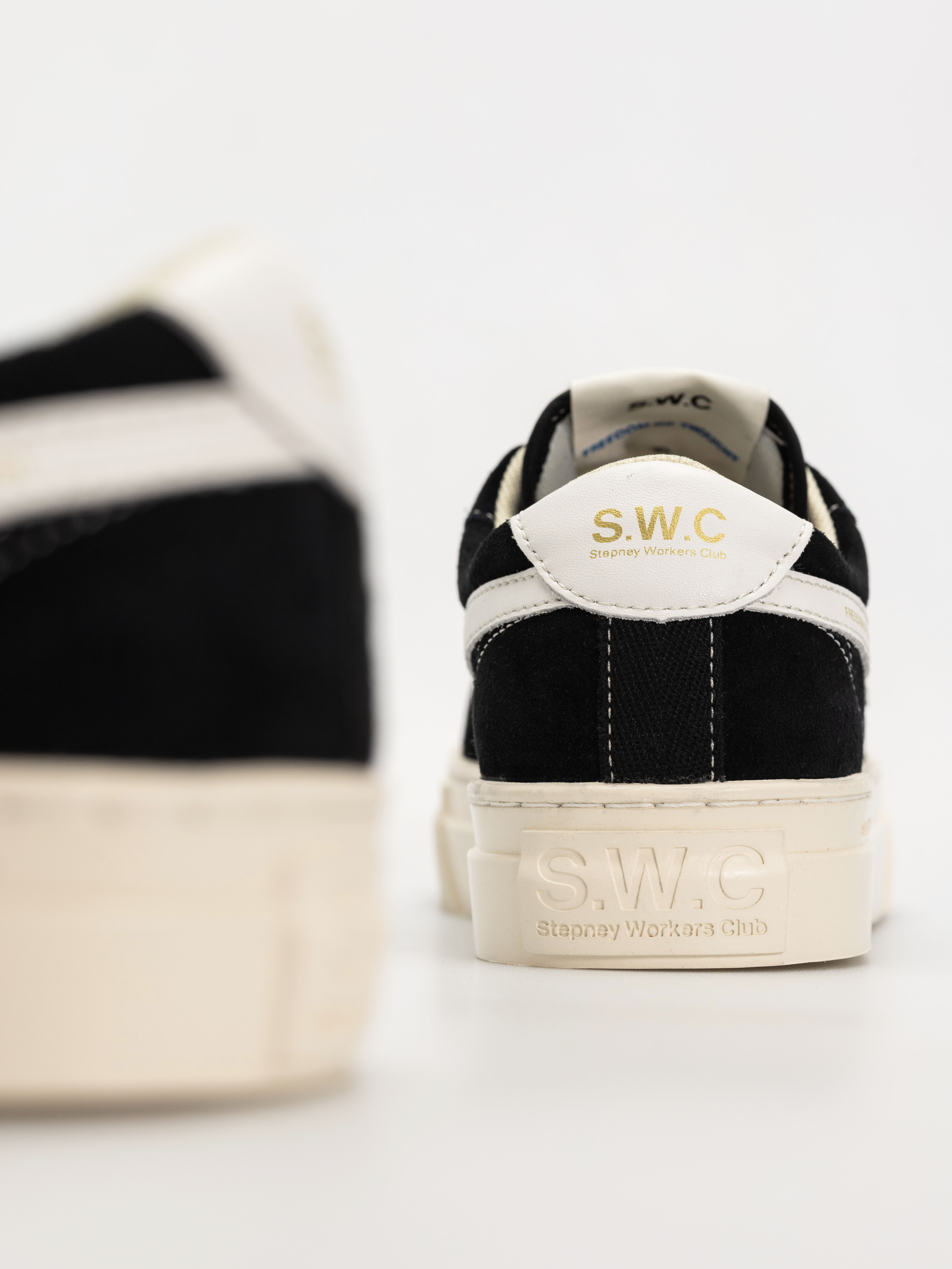 Обувки Stepney Workers Club Dellow S-Strike (suede black/white)