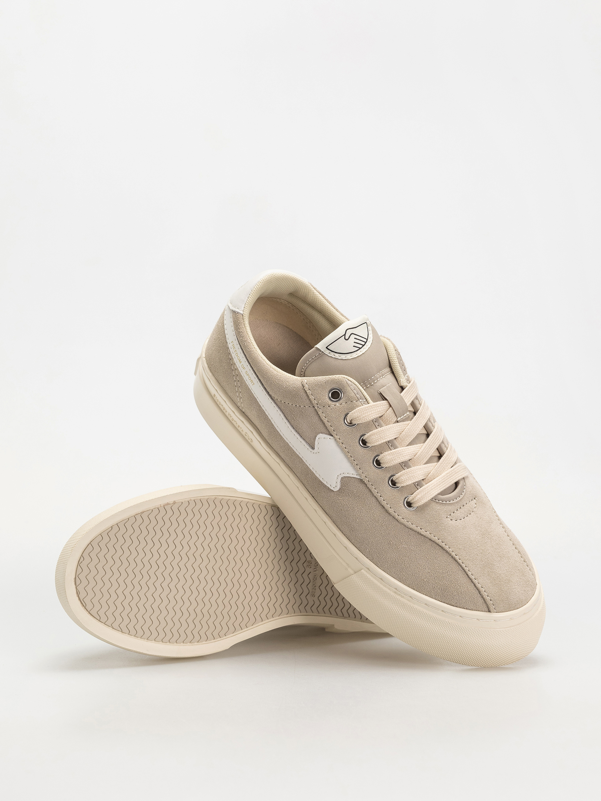 Обувки Stepney Workers Club Dellow S-Strike (suede lt grey/white)