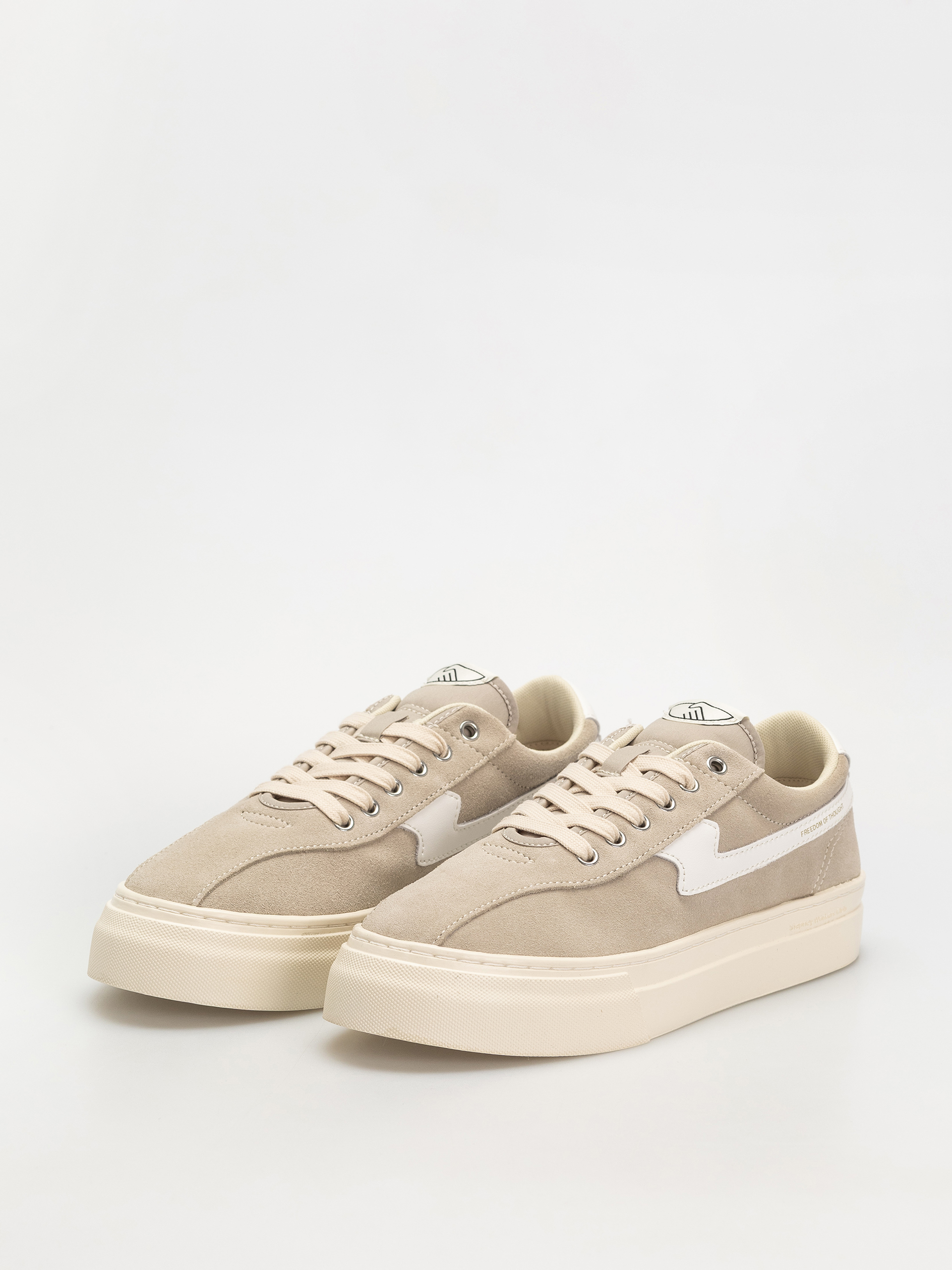 Обувки Stepney Workers Club Dellow S-Strike (suede lt grey/white)