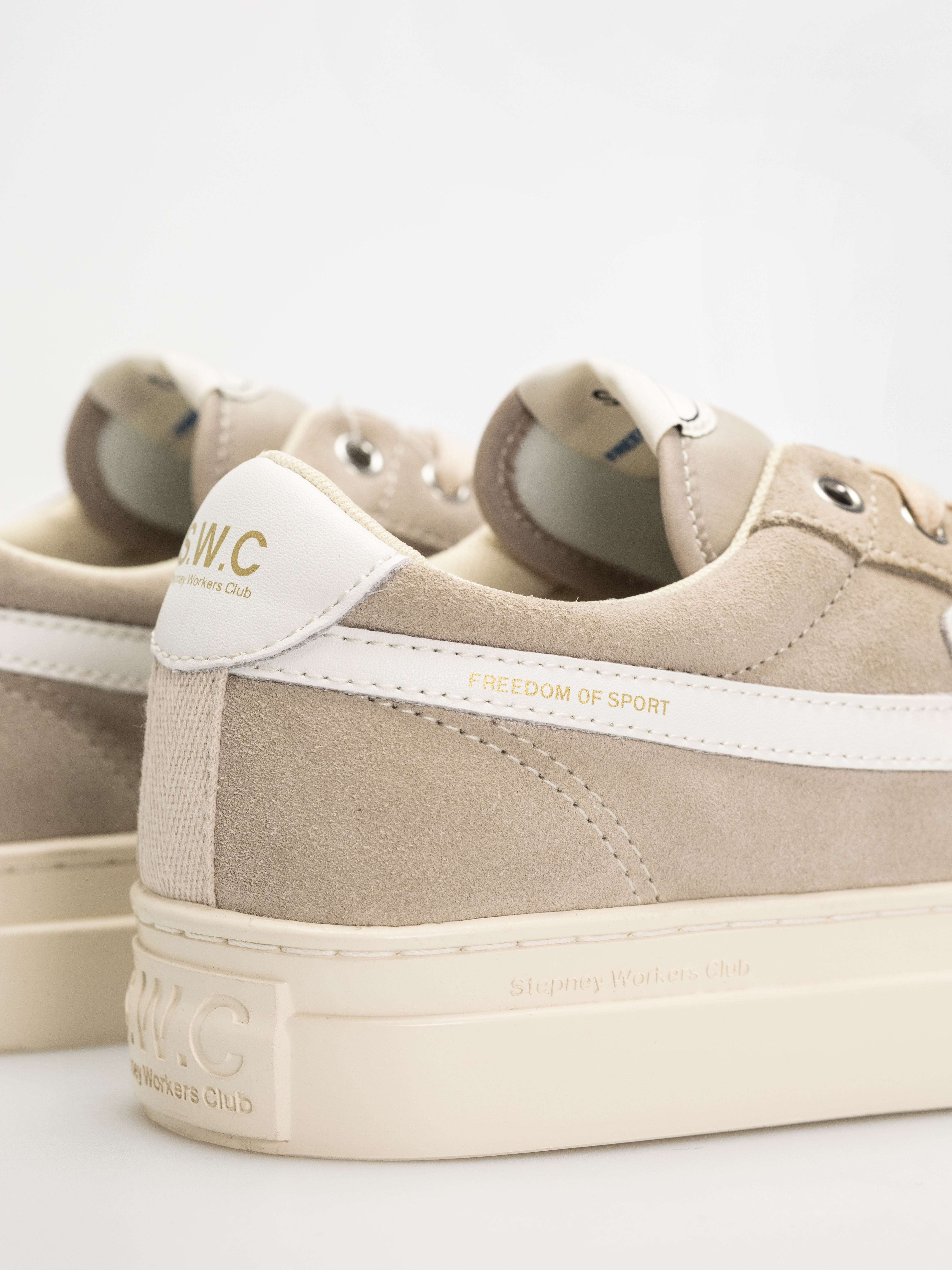 Обувки Stepney Workers Club Dellow S-Strike (suede lt grey/white)
