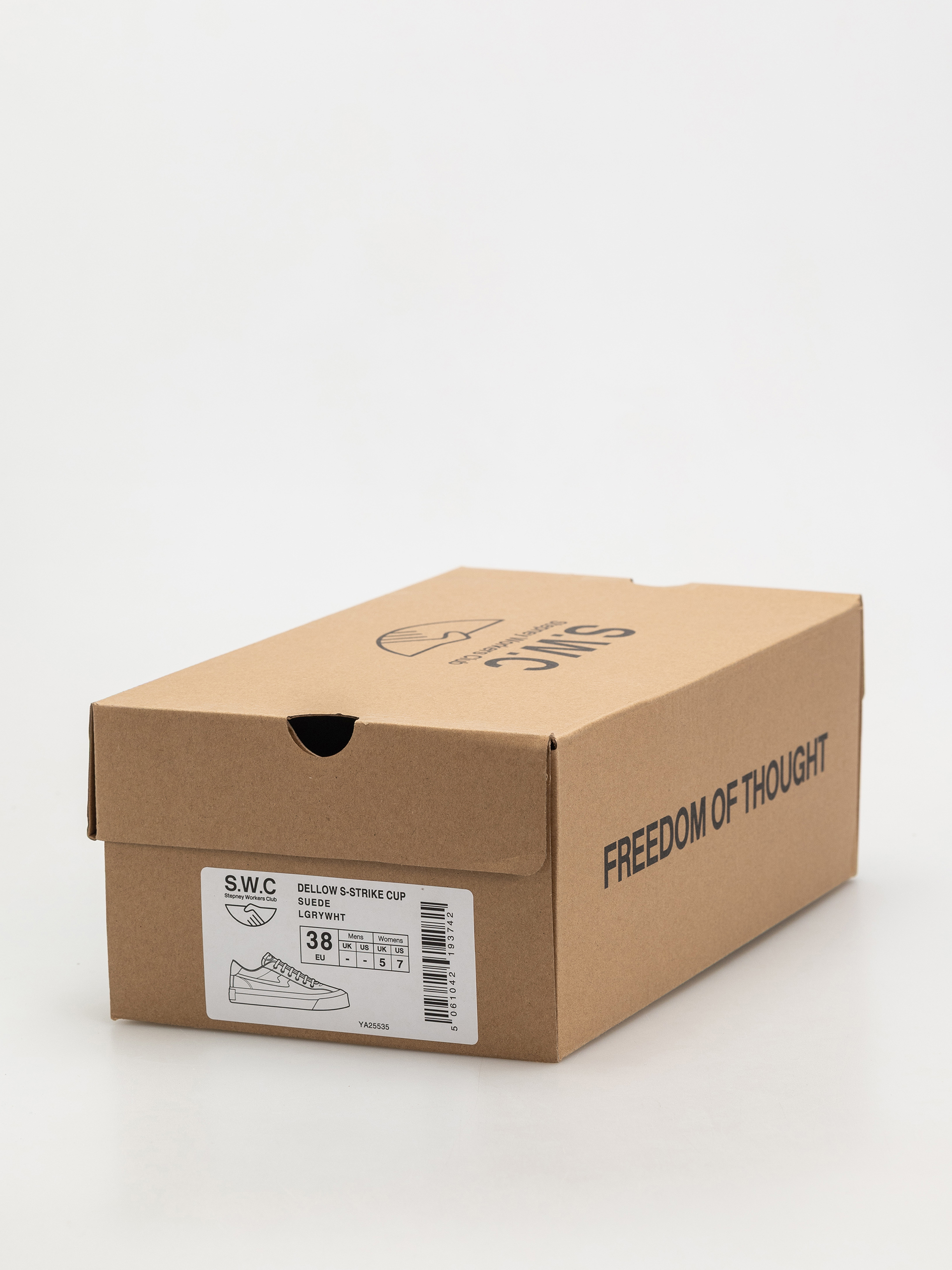Обувки Stepney Workers Club Dellow S-Strike (suede lt grey/white)