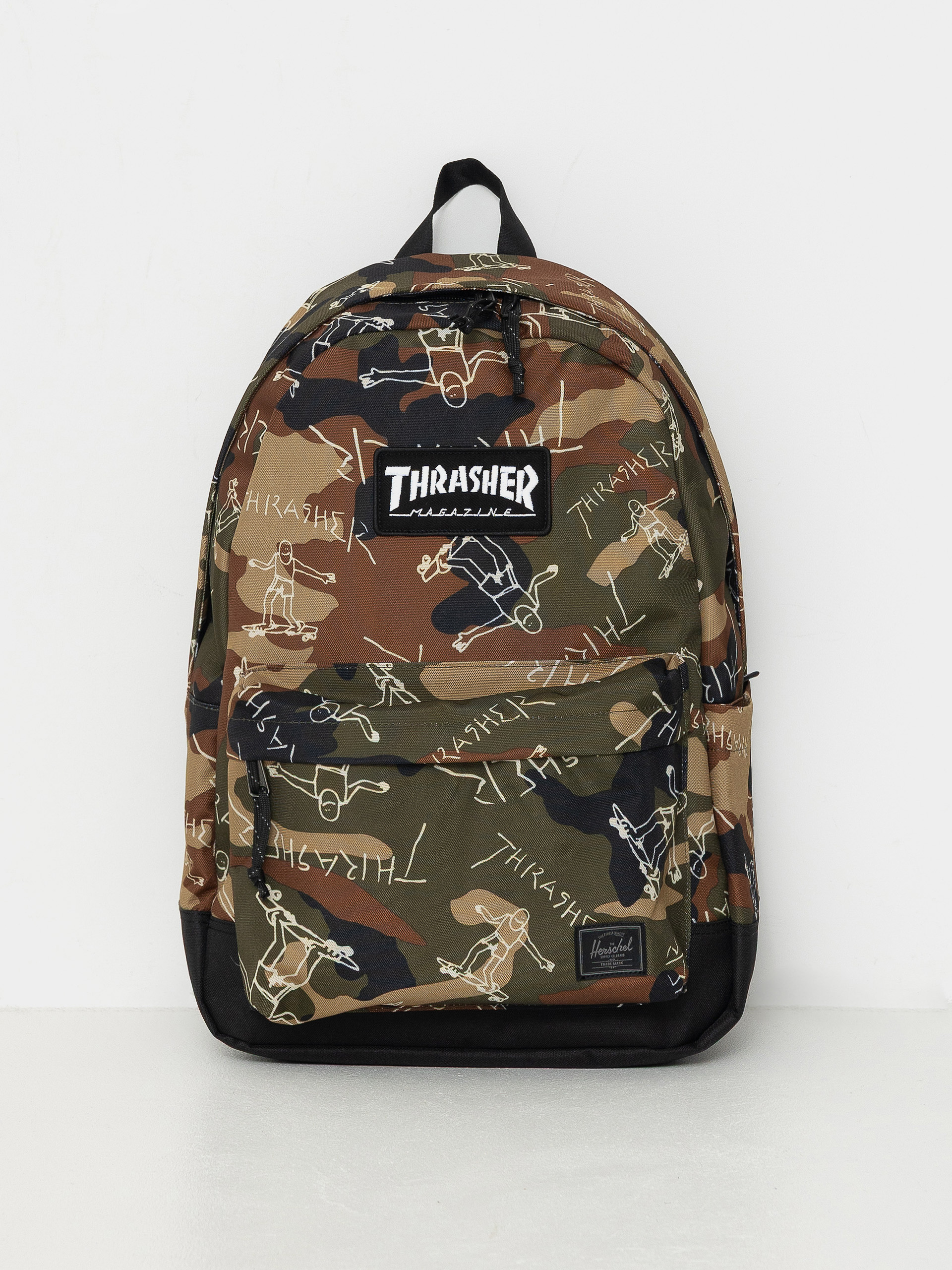 u0420u0430u043du0438u0446u0430 Herschel Supply Co. X Thrasher Gonz Classic XL (woodland camo)