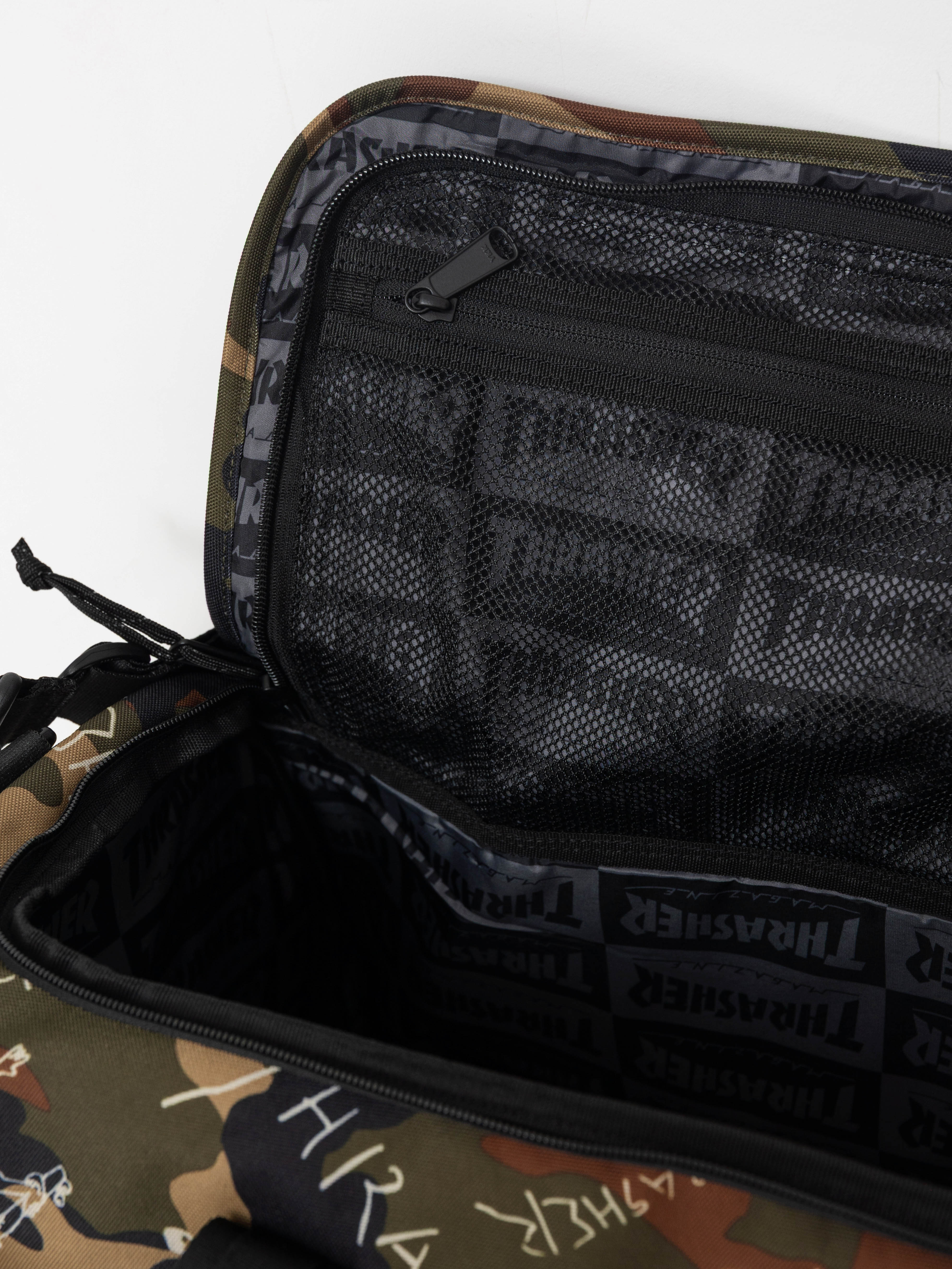 Чанта Herschel Supply Co. X Thrasher Gonz Heritage Skate Duffle (woodland camo)
