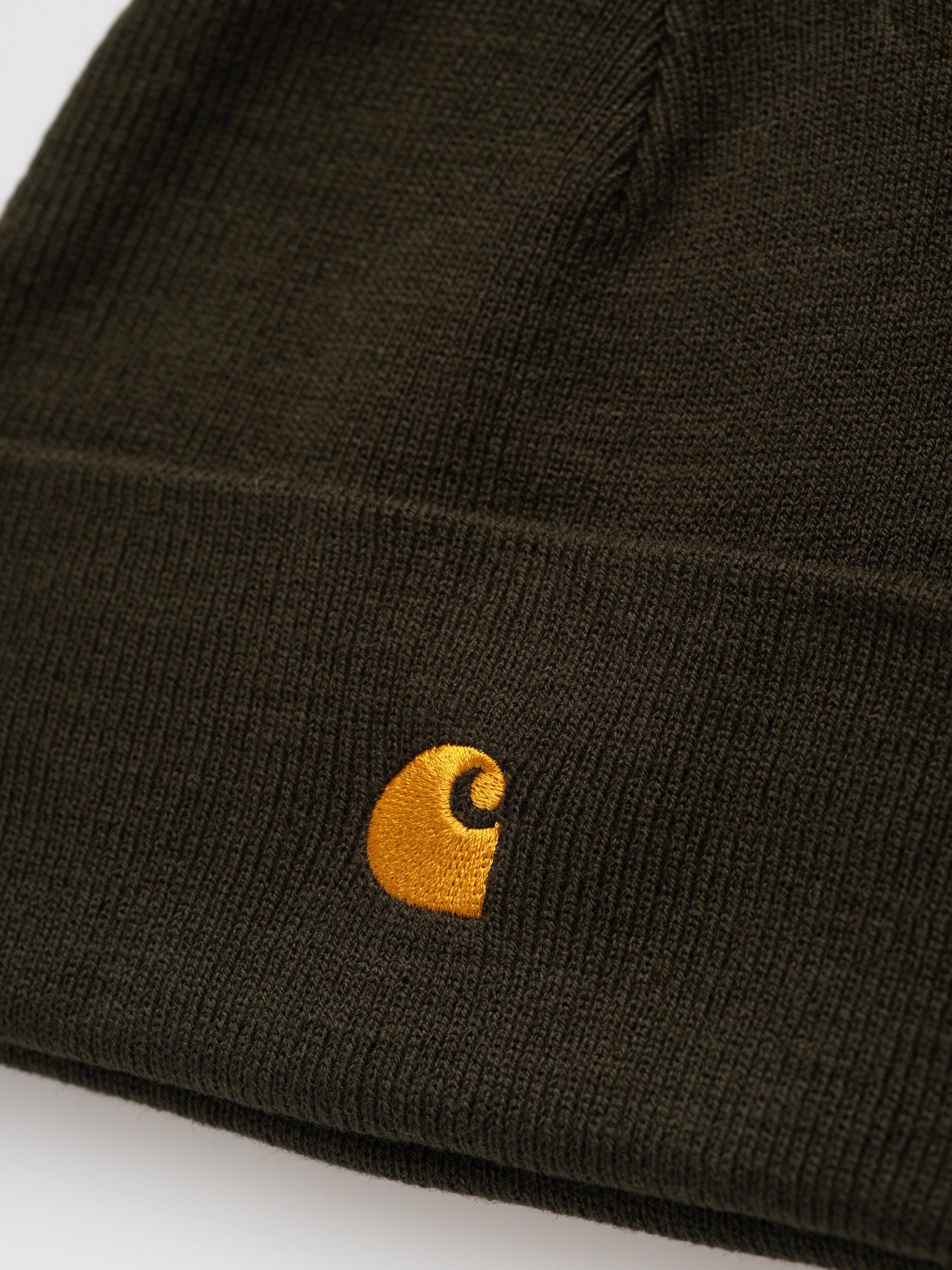 Шапка Carhartt WIP Chase (olive/gold)