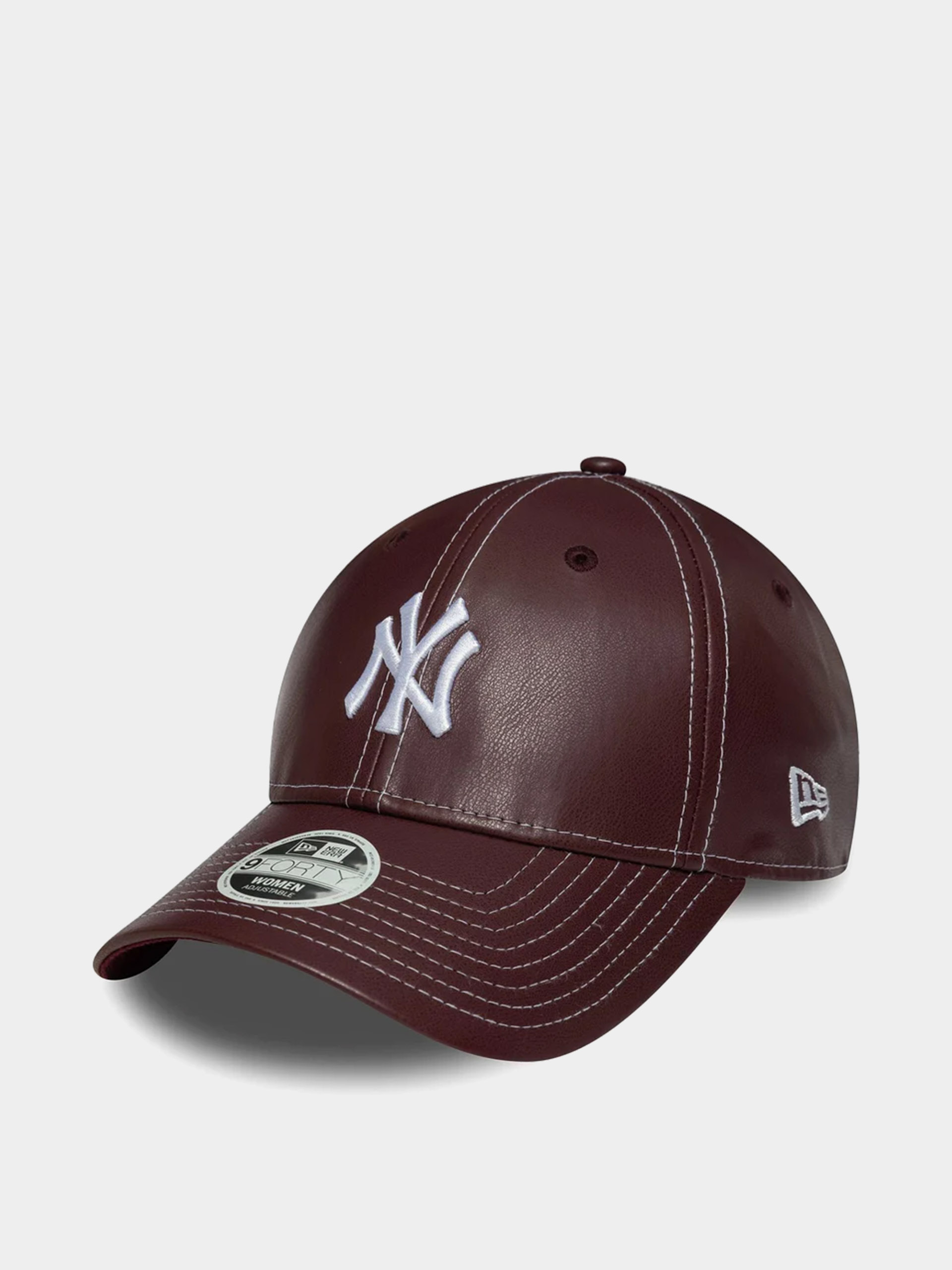 Шапка с козирка New Era Topstitch Pu 9Forty New York Yankees Wmn