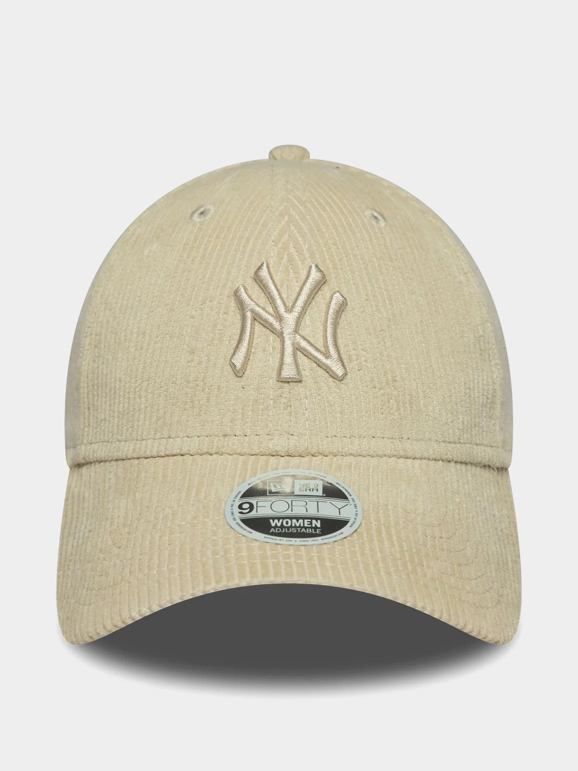 Шапка с козирка New Era Cord 9Forty New York Yankees Wmn (stone)