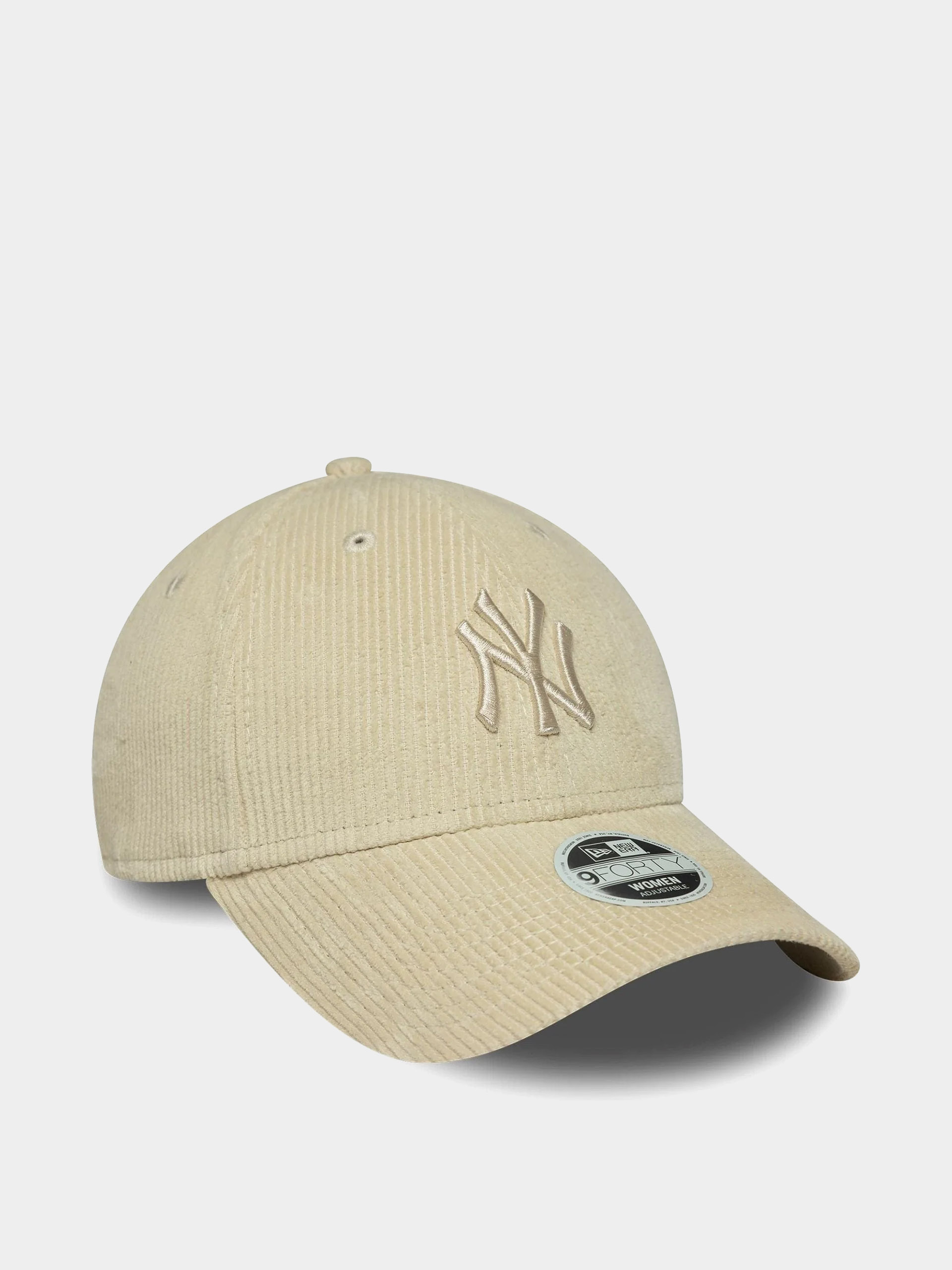 Шапка с козирка New Era Cord 9Forty New York Yankees Wmn (stone)