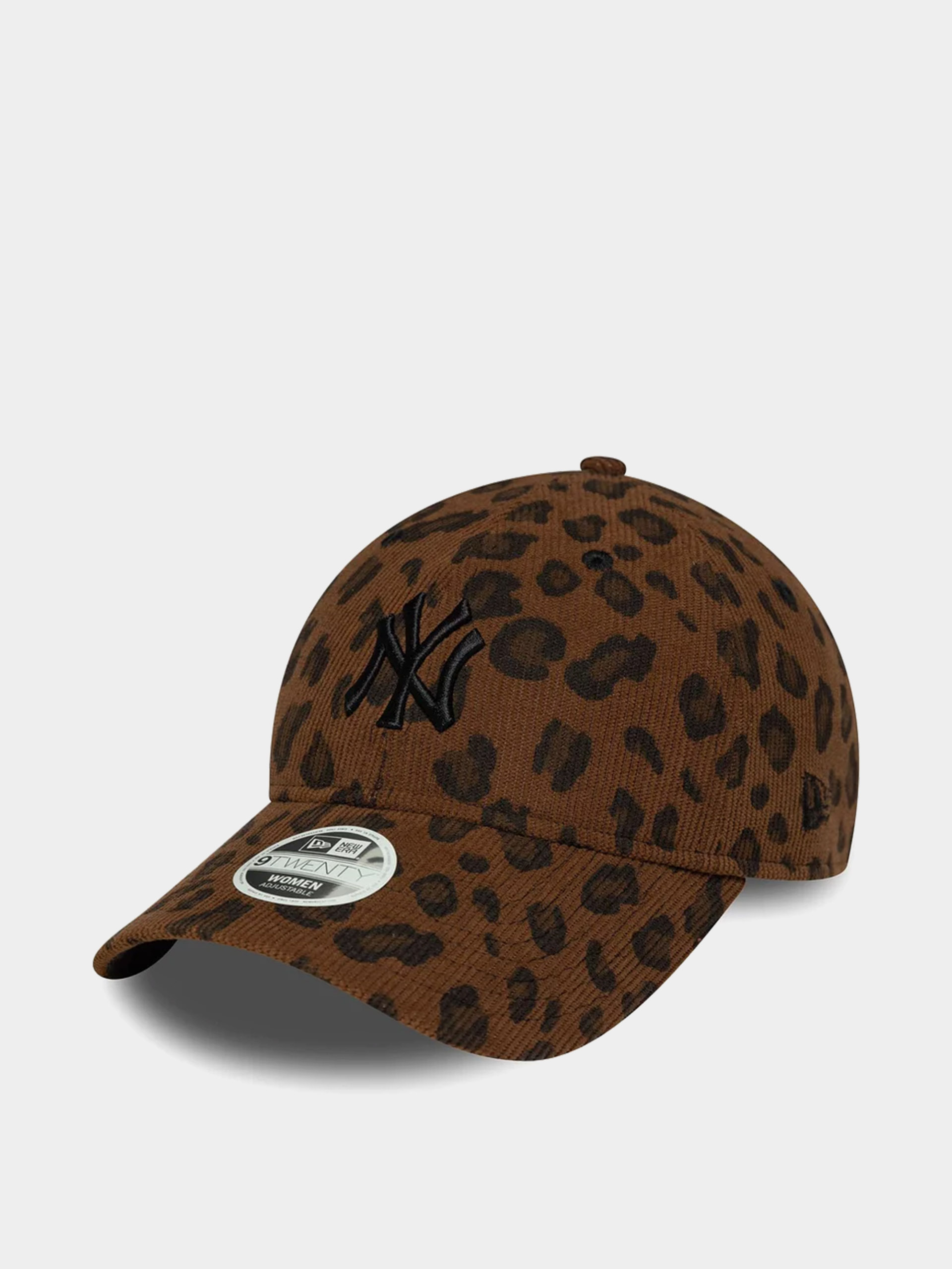 Шапка с козирка New Era Leopard Cord 9Twenty New York Yankees Wmn (brown)