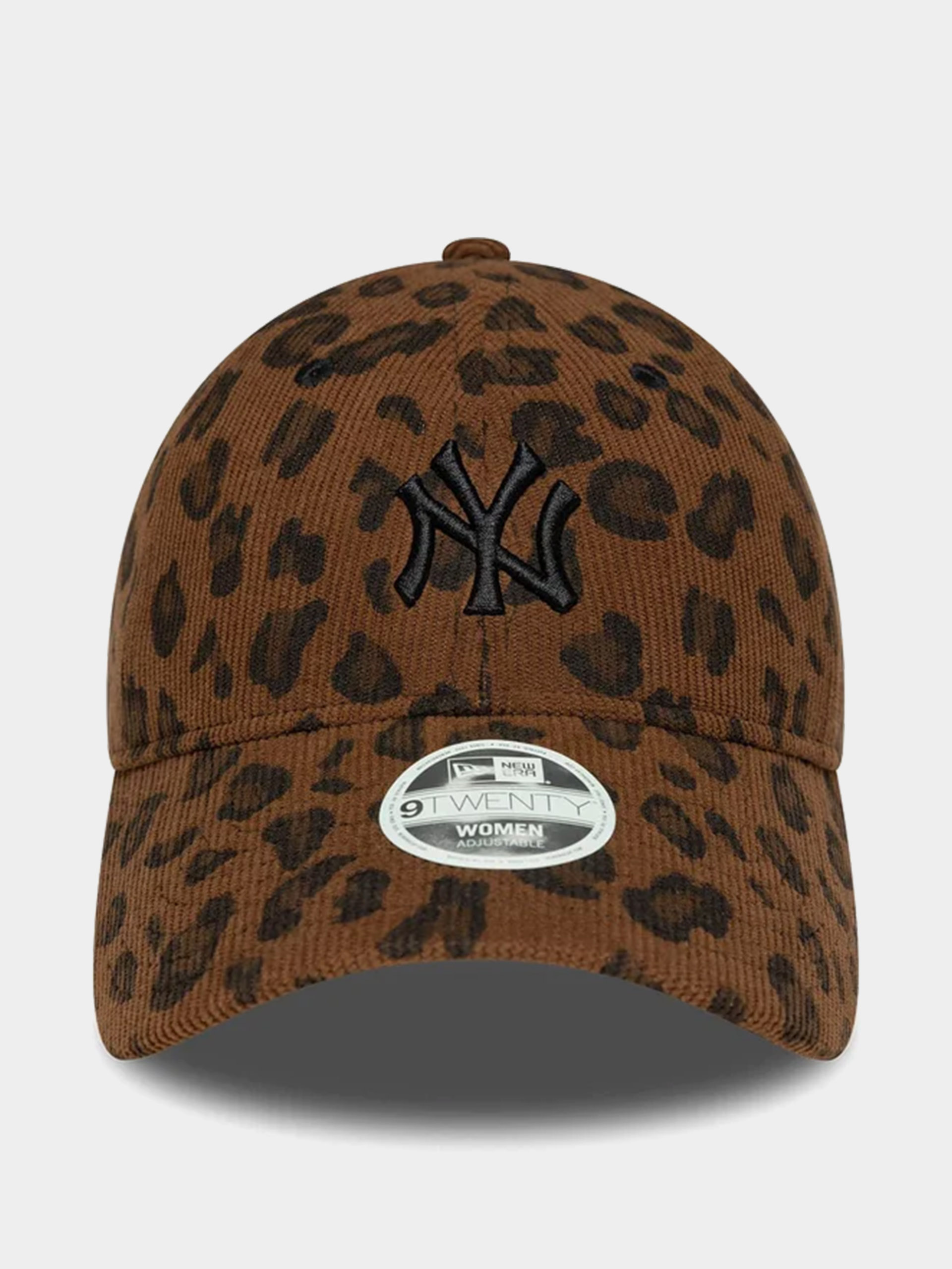 Шапка с козирка New Era Leopard Cord 9Twenty New York Yankees Wmn (brown)