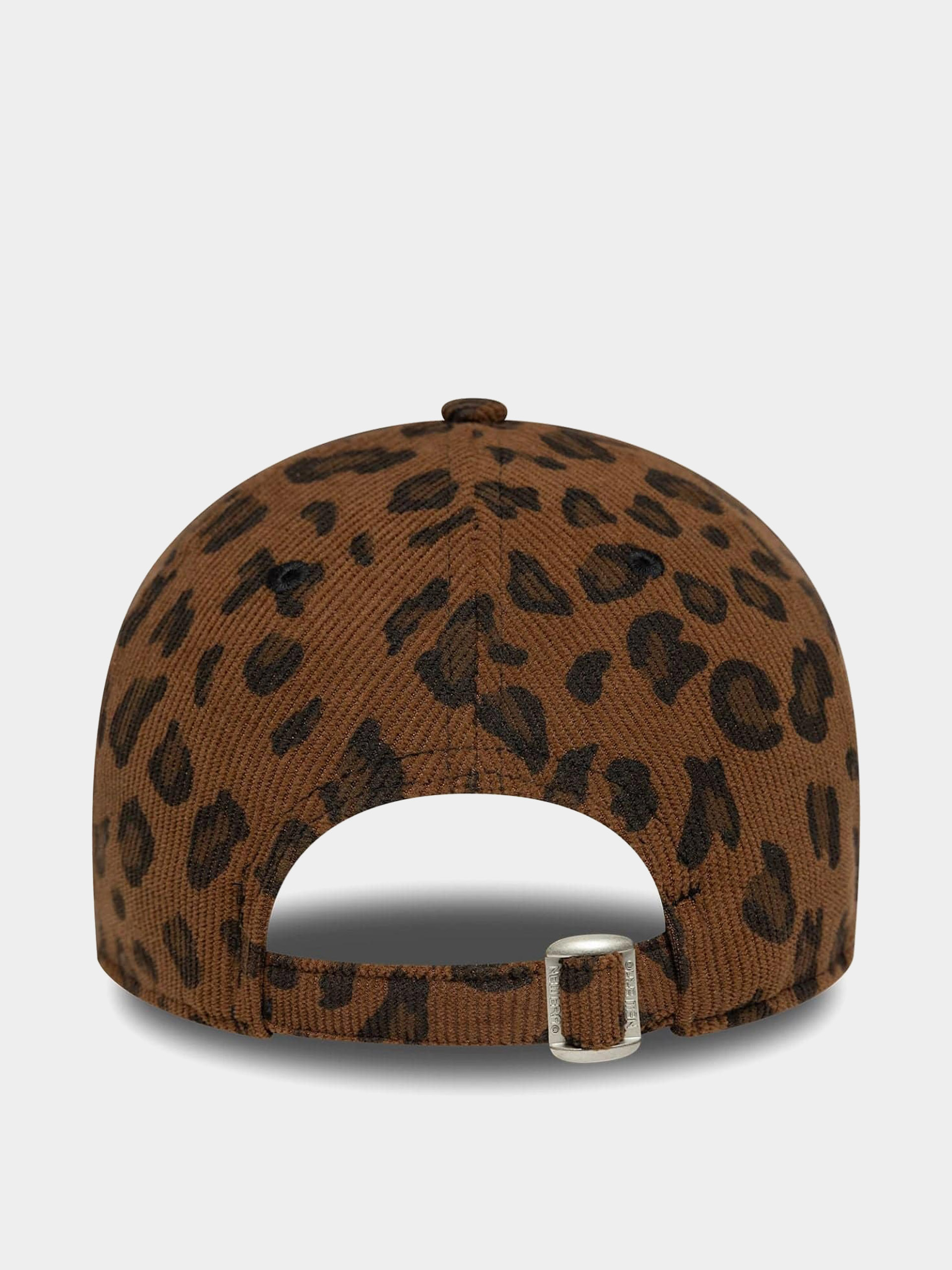 Шапка с козирка New Era Leopard Cord 9Twenty New York Yankees Wmn (brown)