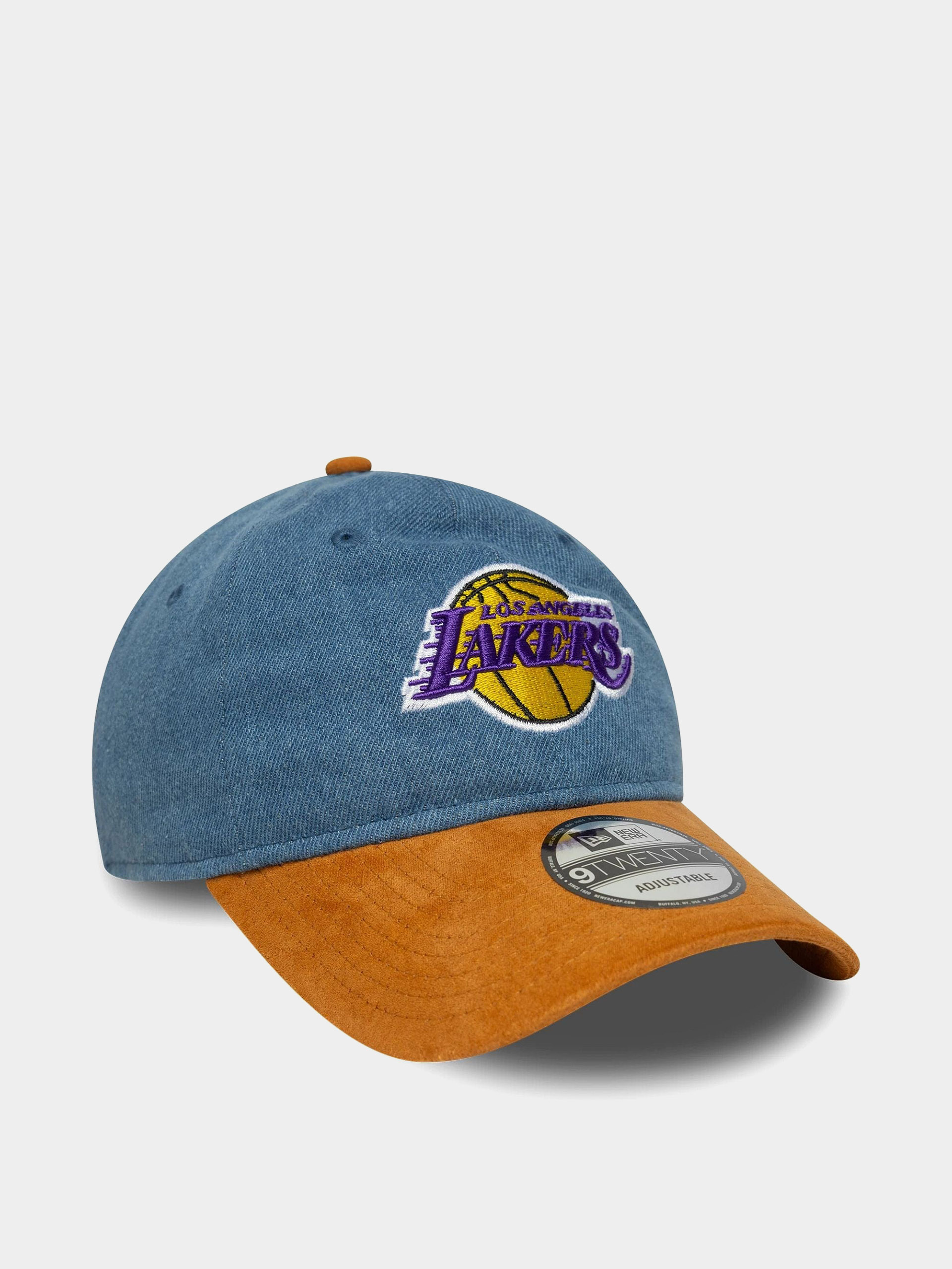 Шапка с козирка New Era Nba Denim Midi 9Twenty Lakers (navy/blue)