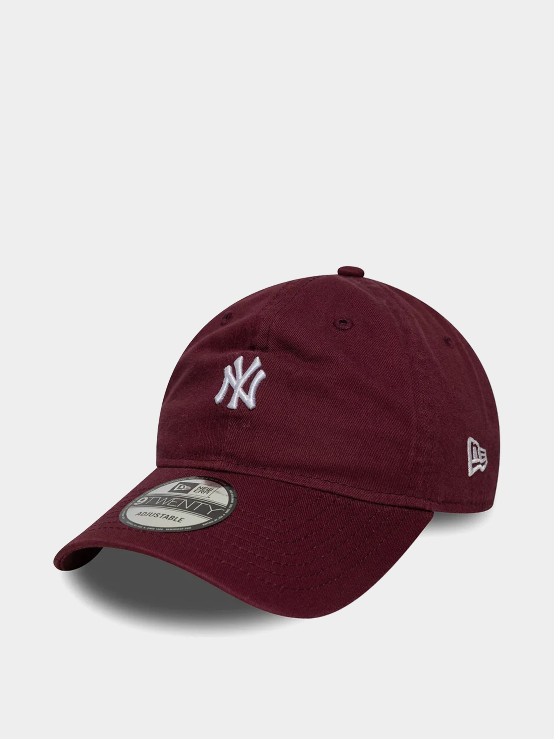 Шапка с козирка New Era Mini Logo 9Twenty New York Yankees (burgundy)