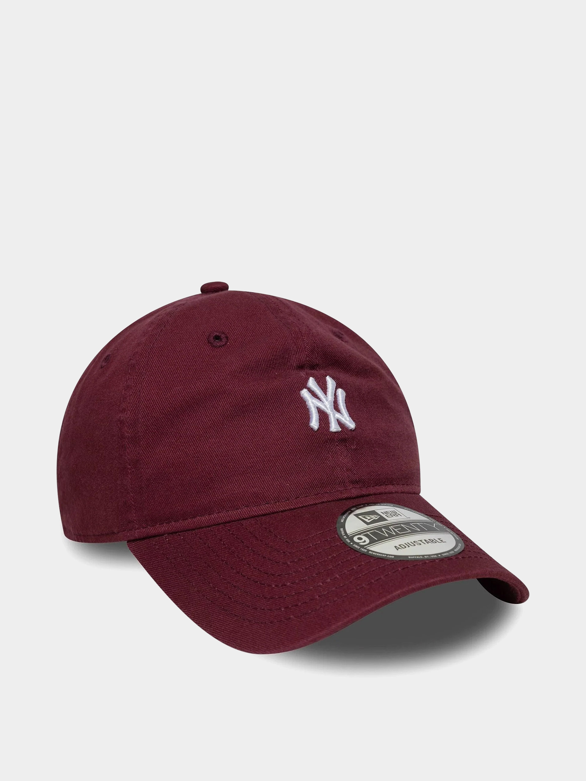 Шапка с козирка New Era Mini Logo 9Twenty New York Yankees (burgundy)