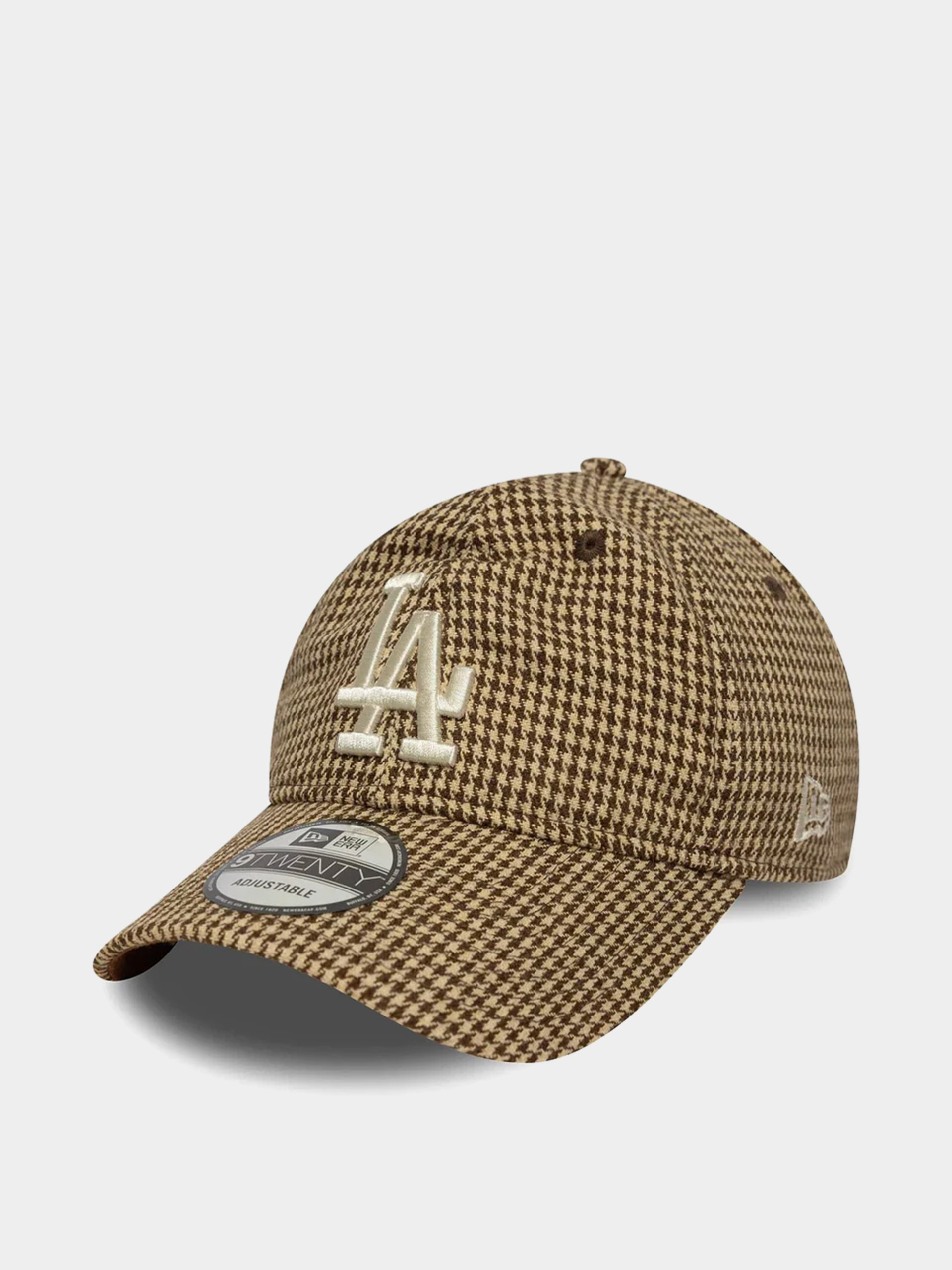 Шапка с козирка New Era Houndstooth 9Twenty Los Angeles Dodgers