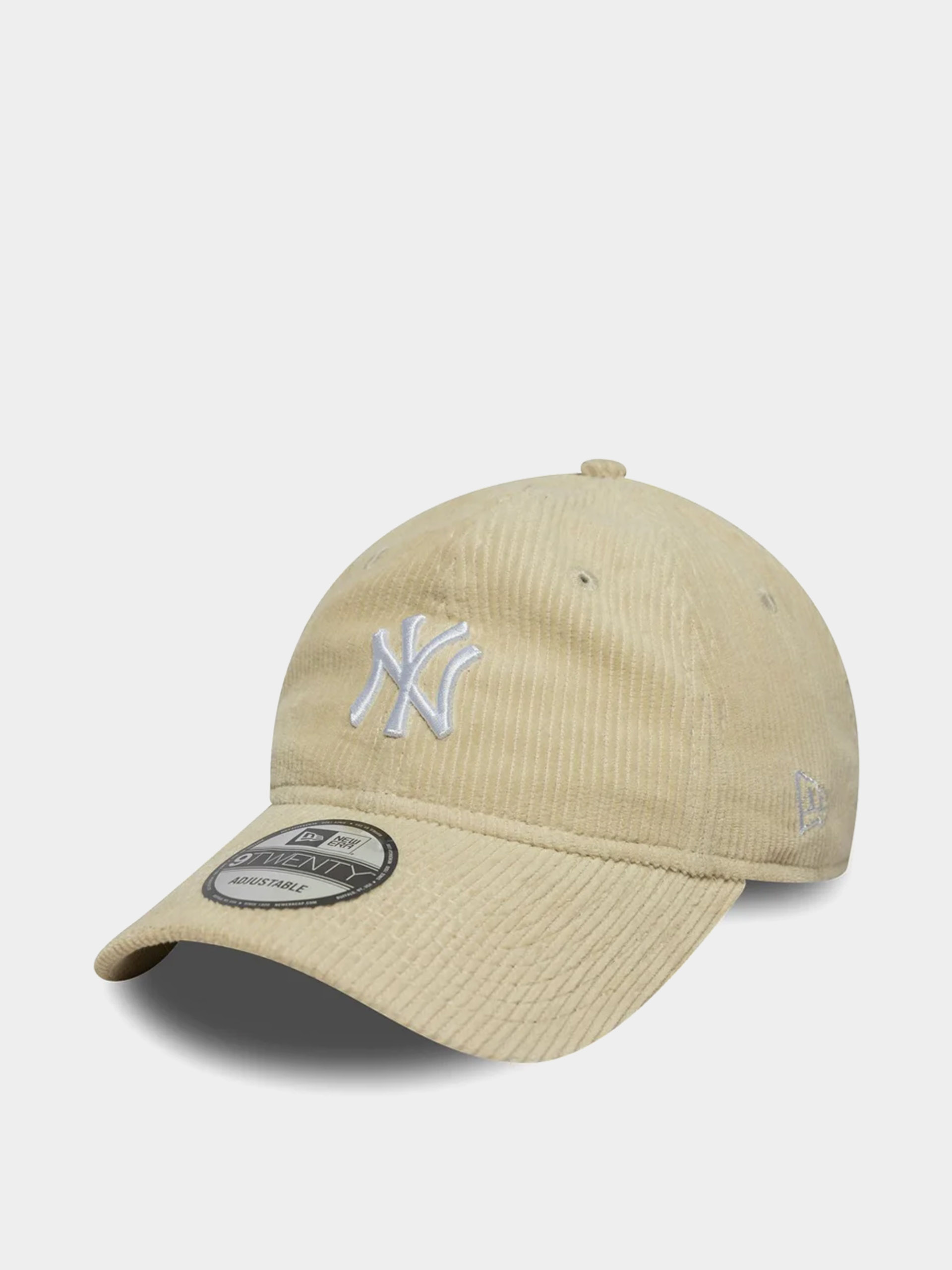 Шапка с козирка New Era Cord 9Twenty New York Yankees (stone)
