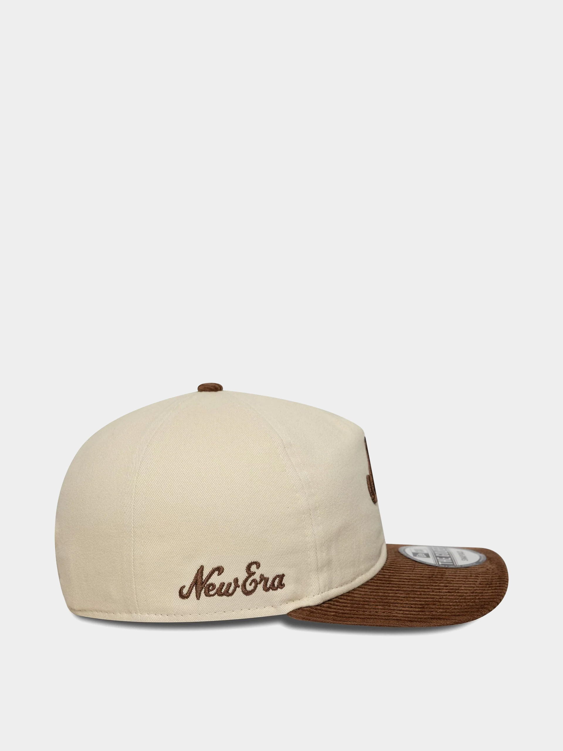 Шапка с козирка New Era Contrast Cord 19Twenty (stone/brown)