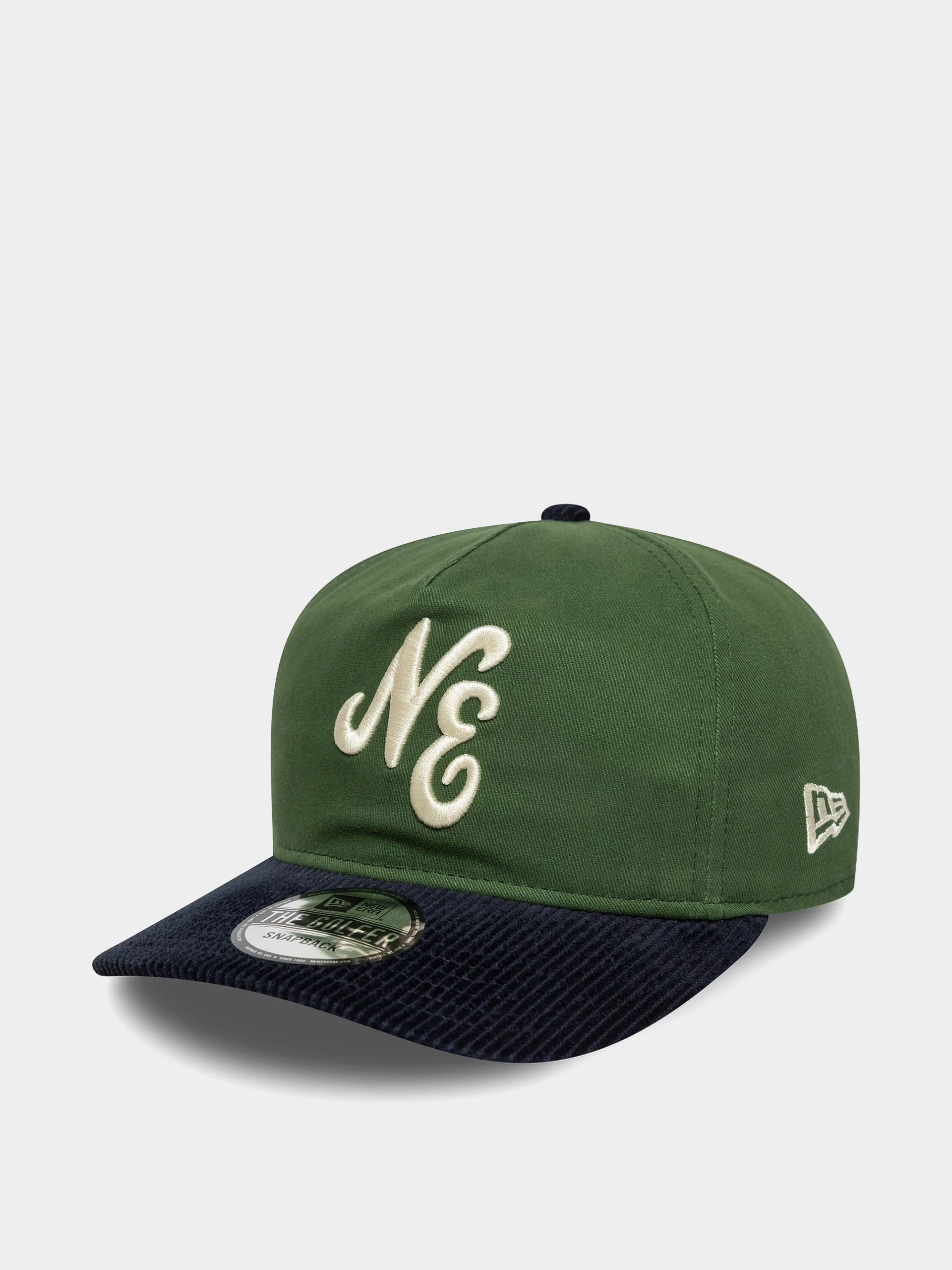 Шапка с козирка New Era Contrast Cord 19Twenty (green/navy)
