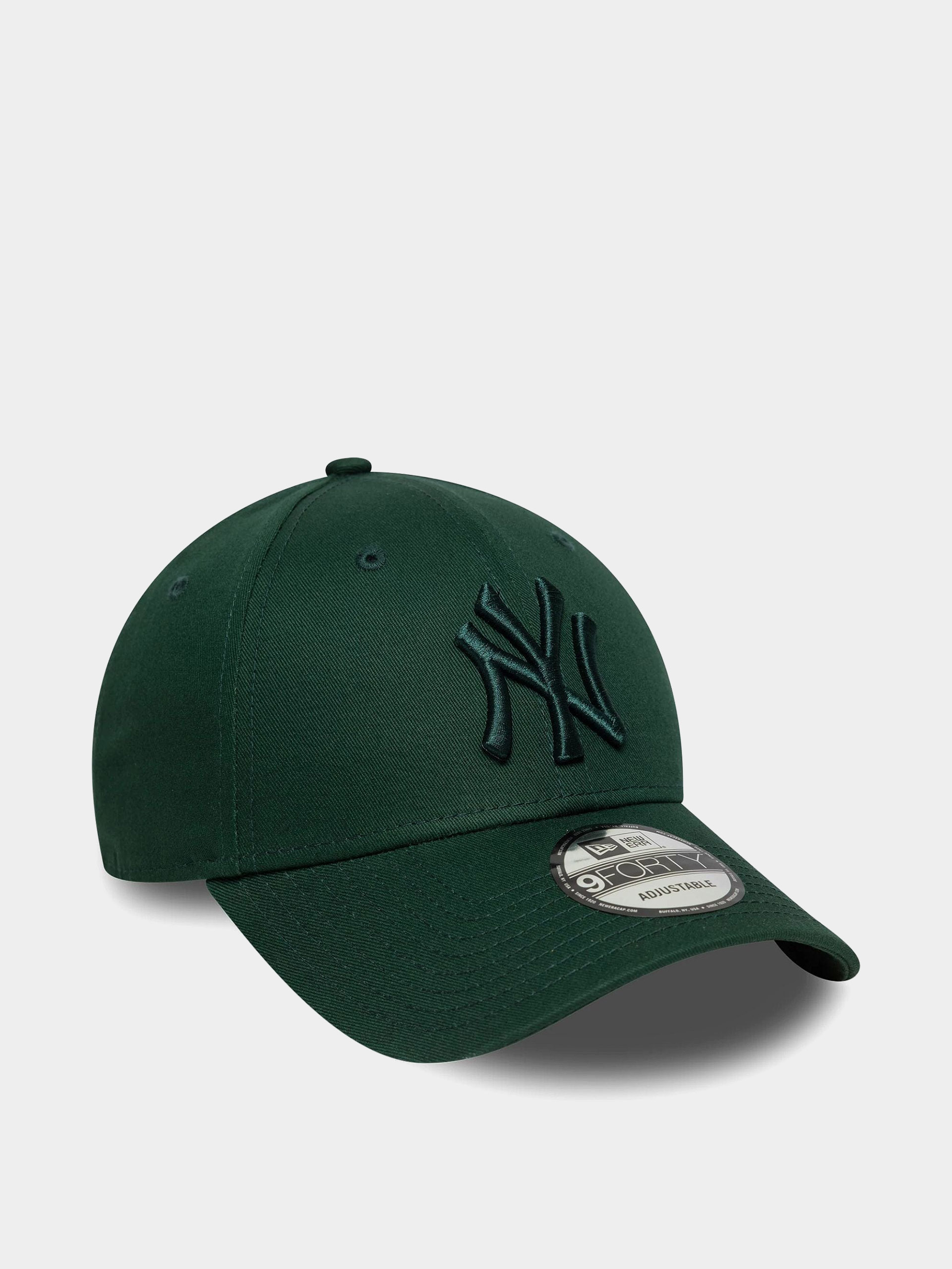 Шапка с козирка New Era League Essential 9Forty New York Yankees (dark green)