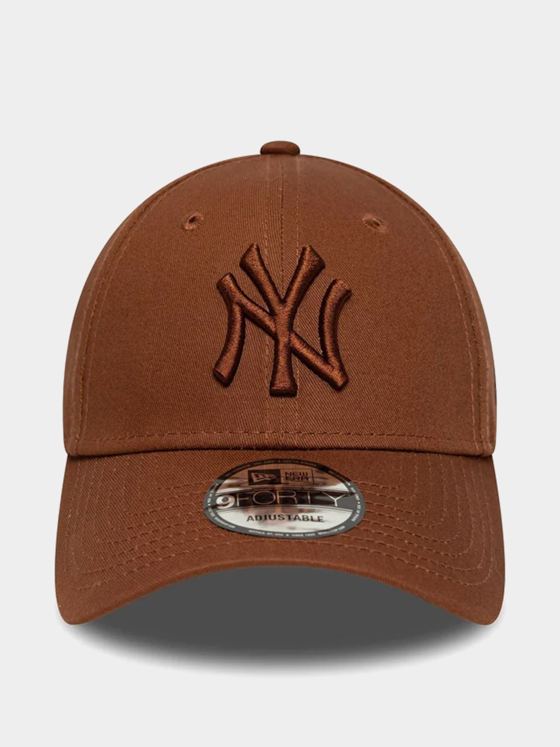 Шапка с козирка New Era League Essential 9Forty New York Yankees (brown)