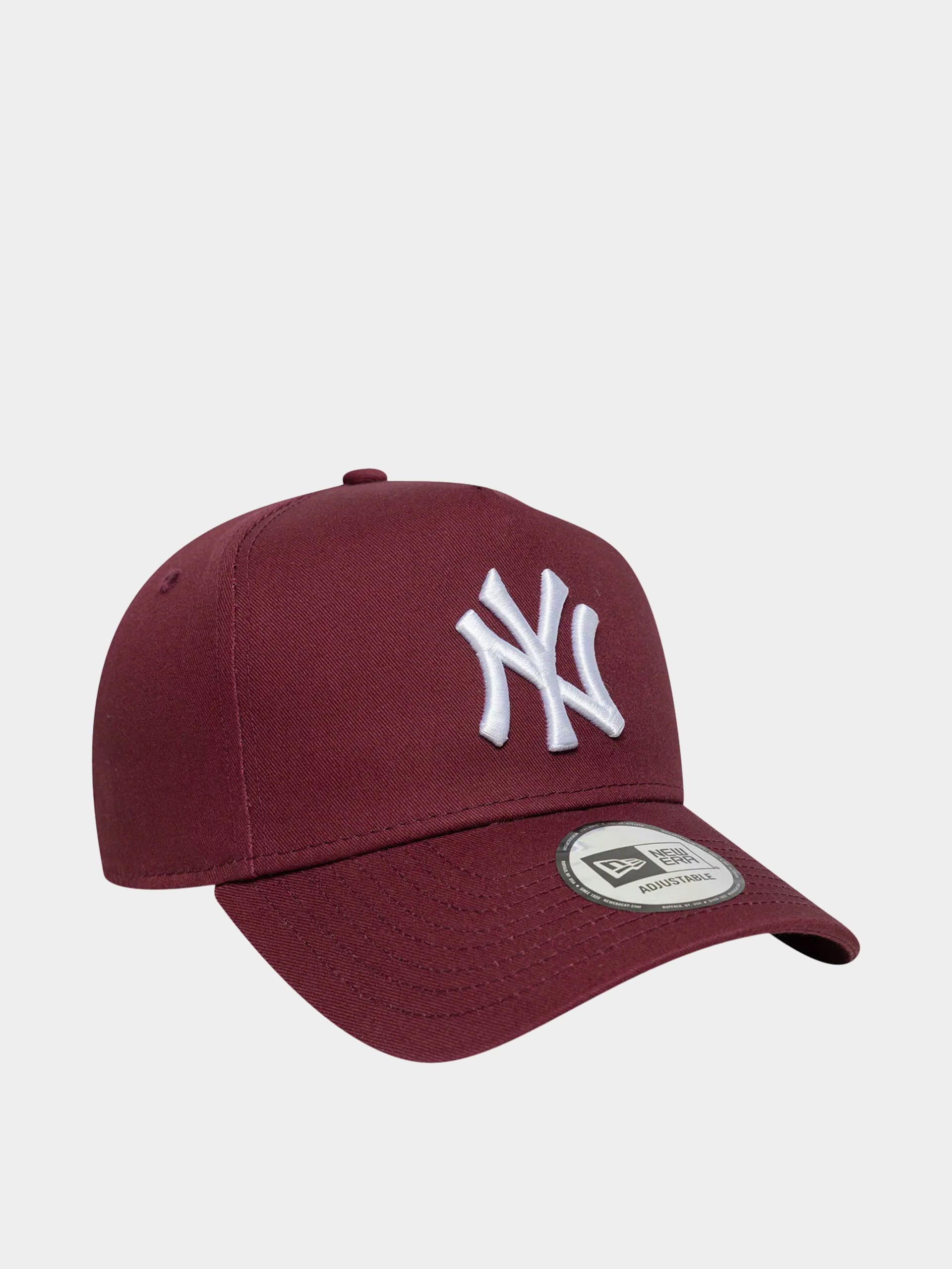Шапка с козирка New Era League Essential E-Frame New York Yankees (burgundy)