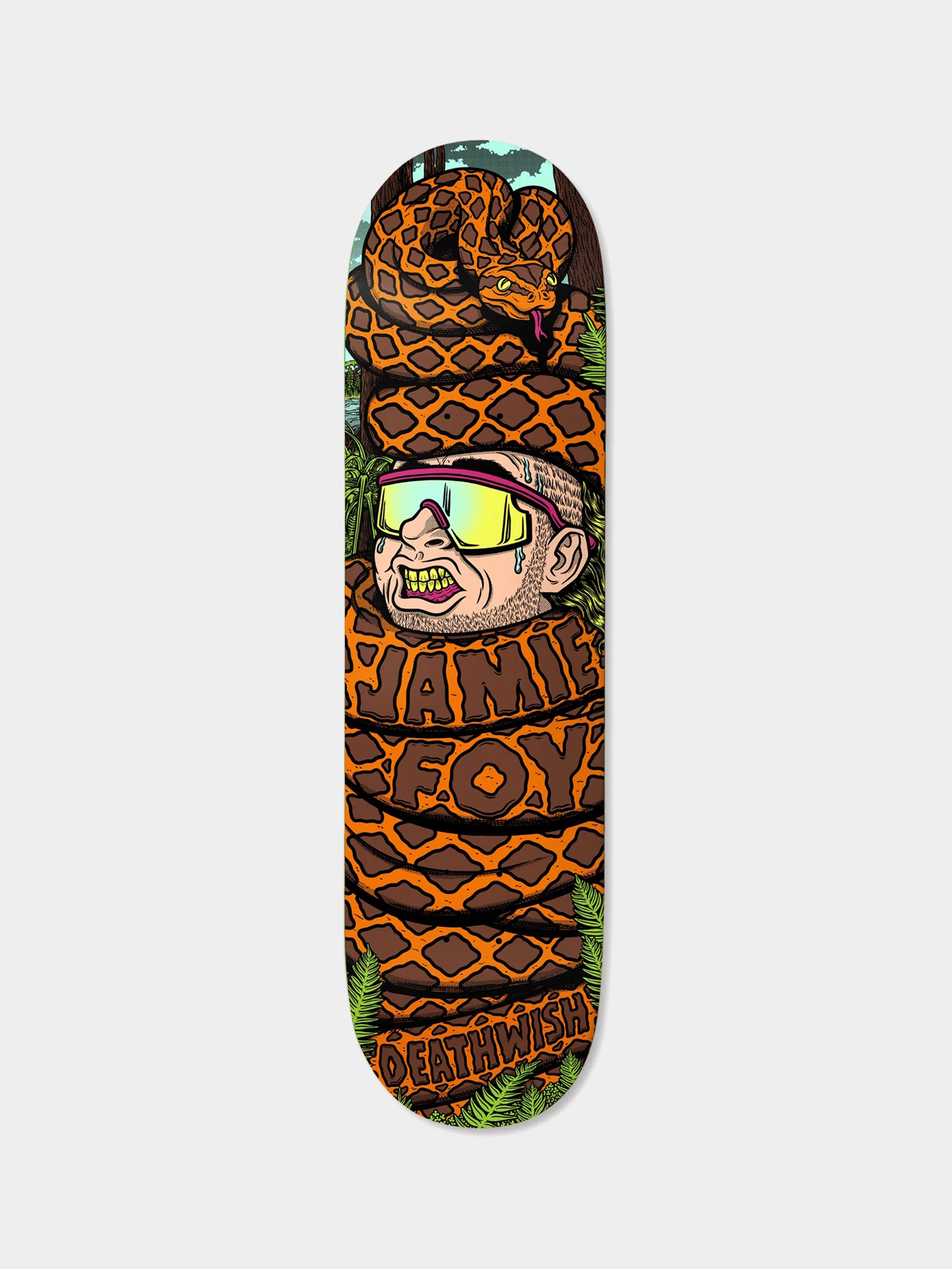 Дъска Deathwish Caught Up (brown/orange)