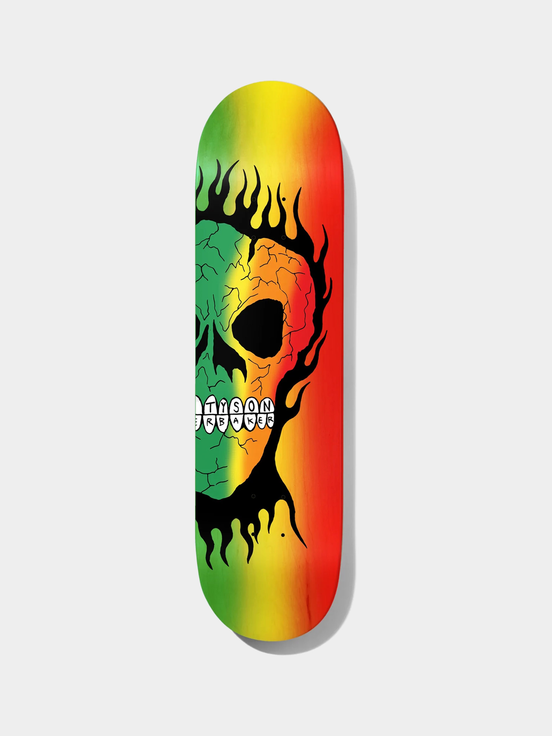 u0414u044au0441u043au0430 Baker Rasta Skull (green/yellow/red)