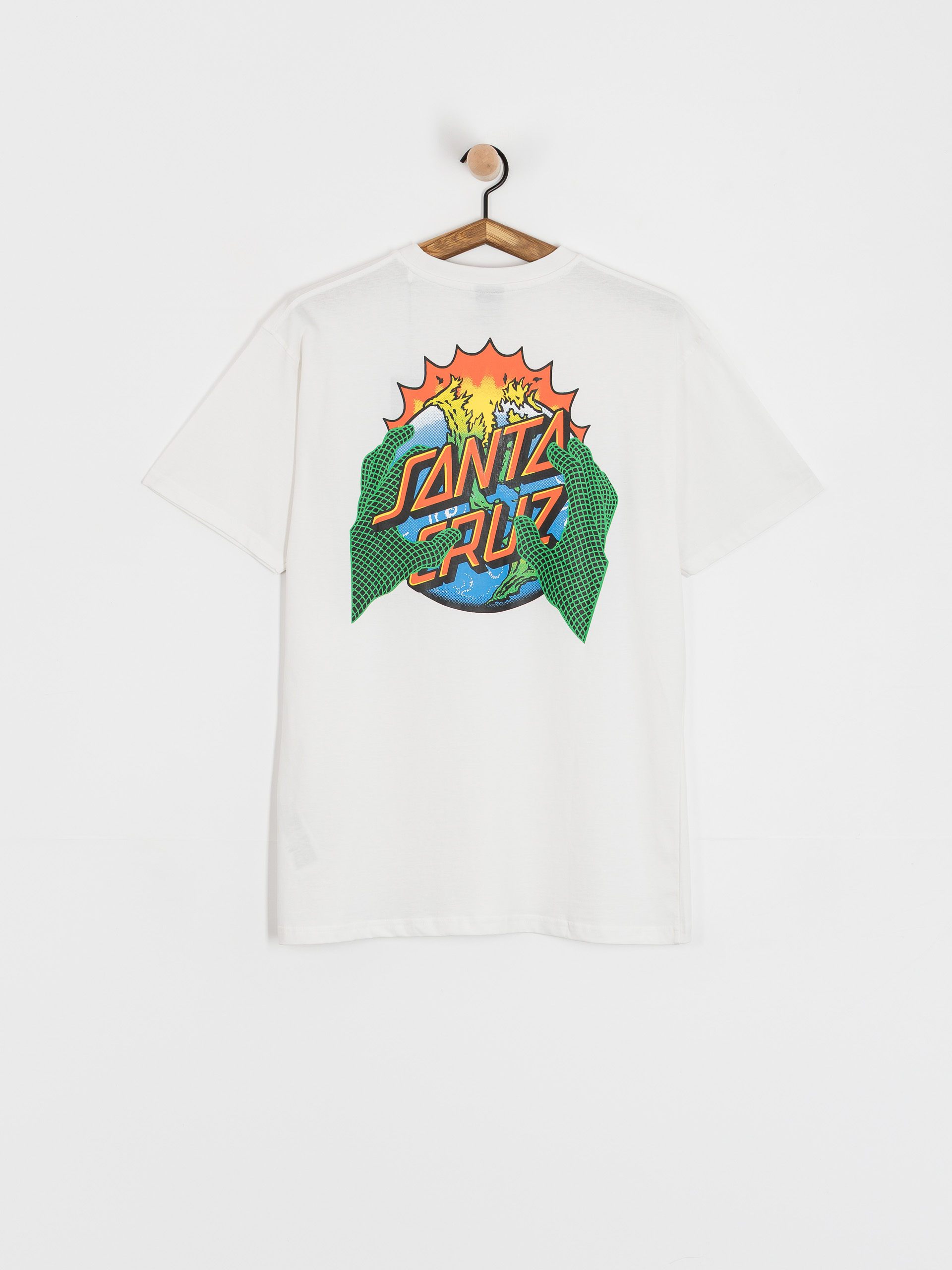 Тениска Santa Cruz Kendall End Of The Dot (white)