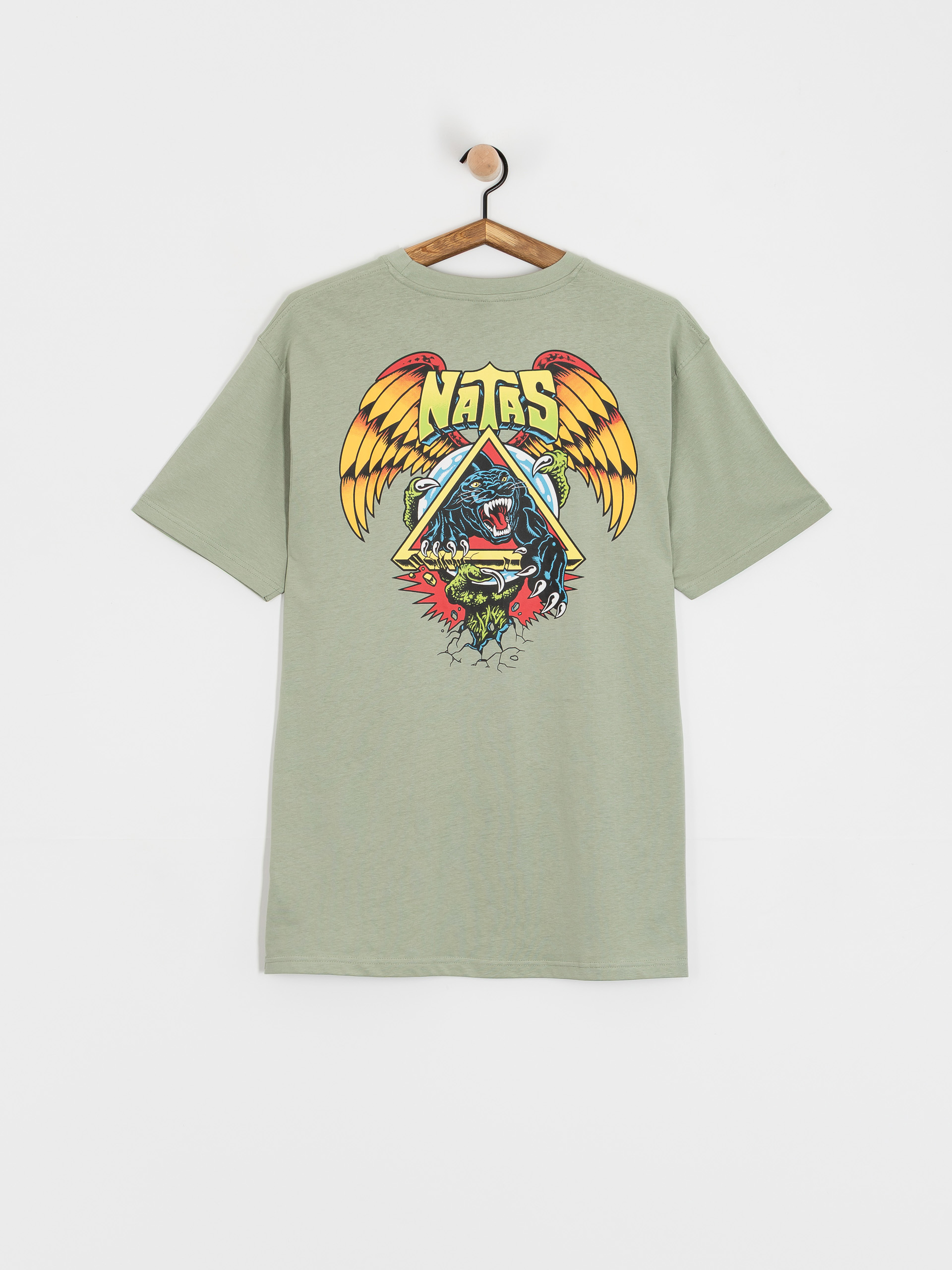 Тениска Santa Cruz Natas S.C. Panther (moon rock)