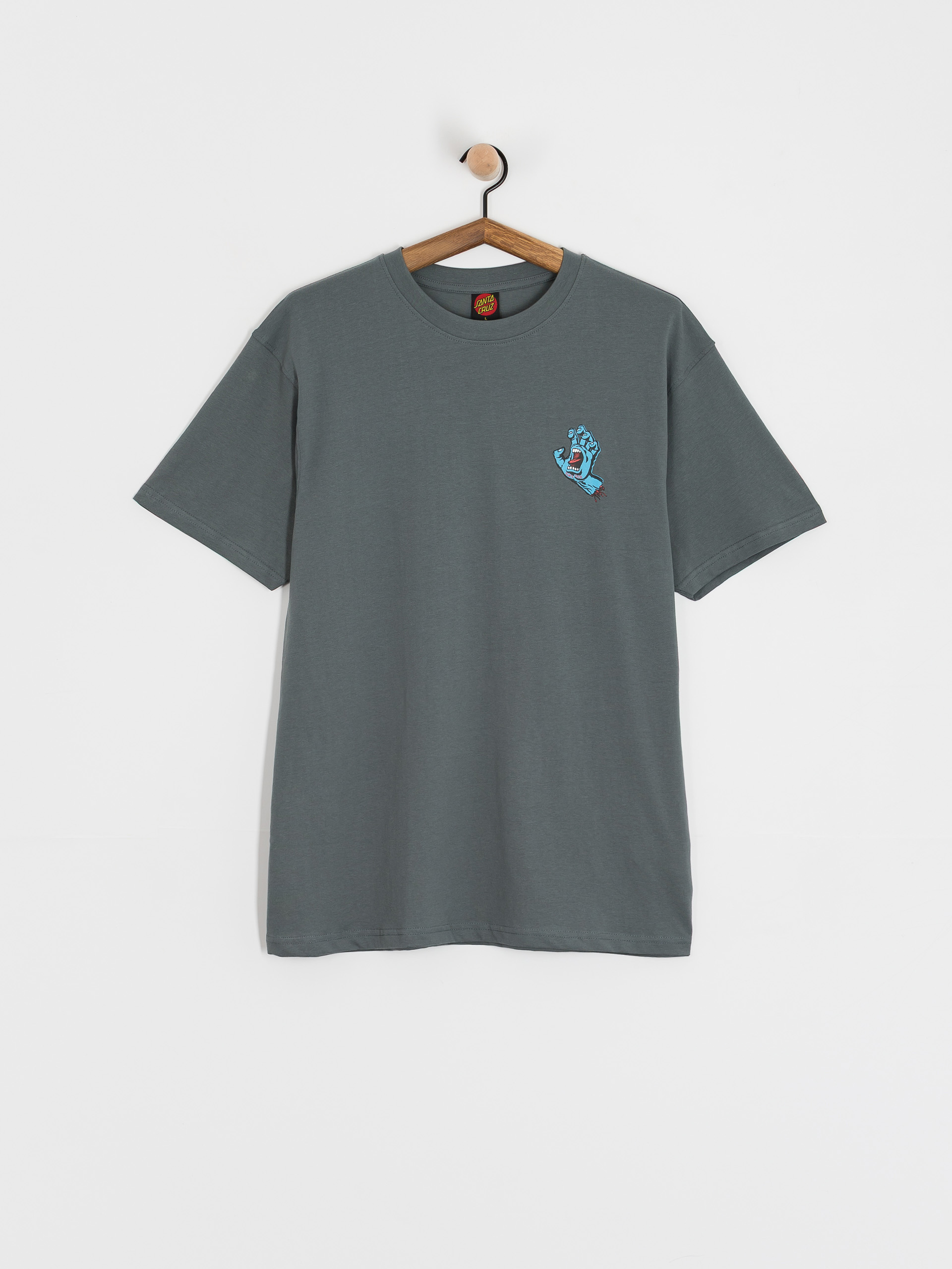 Тениска Santa Cruz Screaming Hand Chest (storm grey)