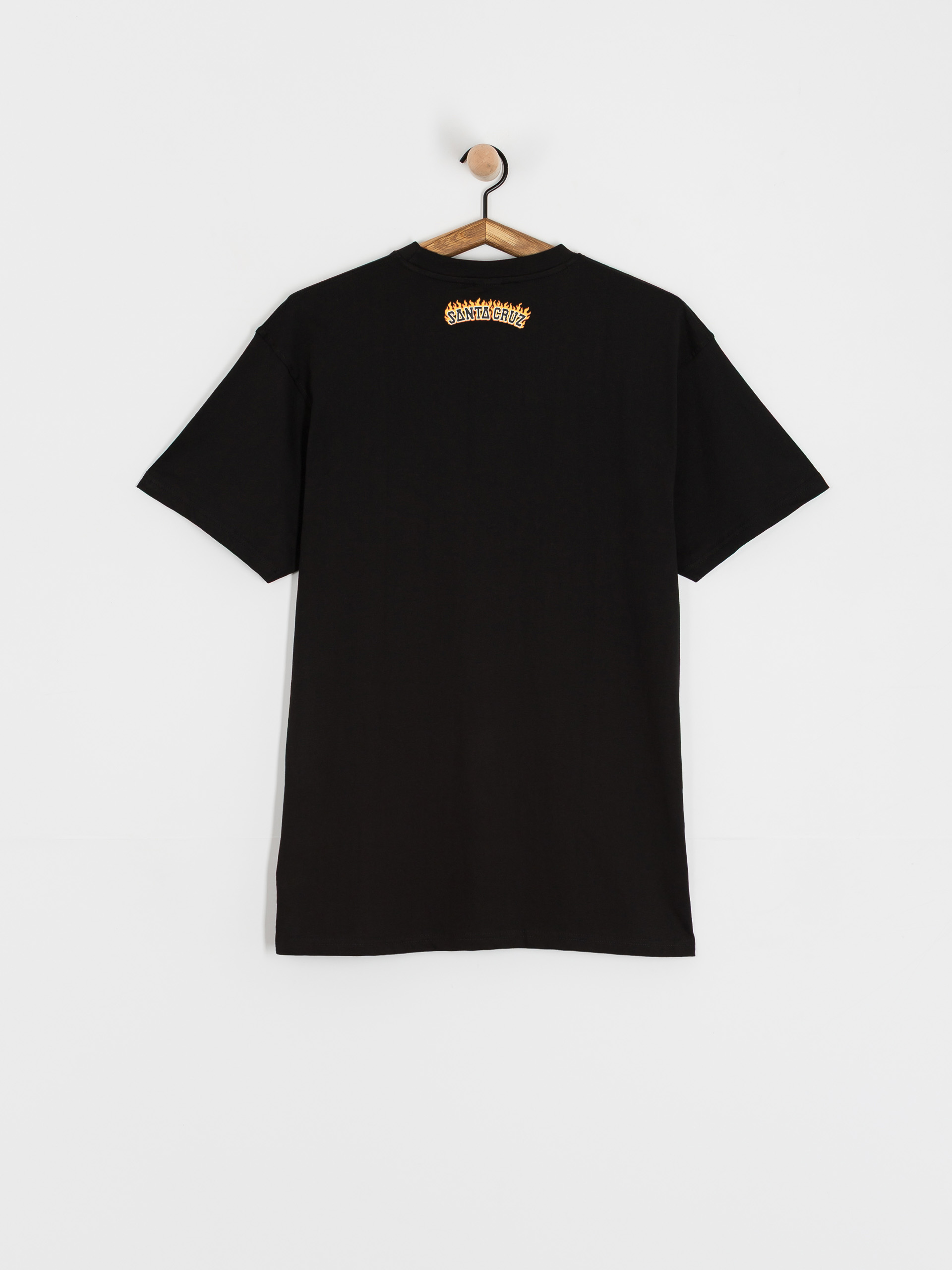 Тениска Santa Cruz Burnt Bone Hand (black)