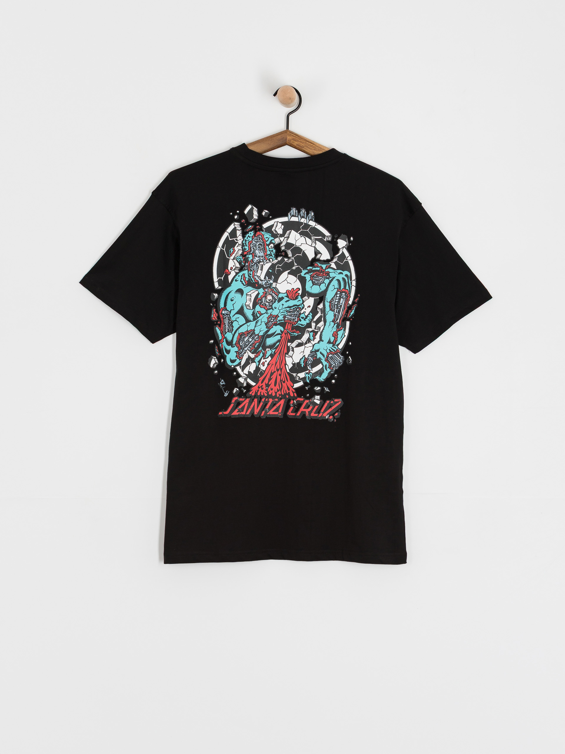 Тениска Santa Cruz Roskopp Dissect Strip (black)