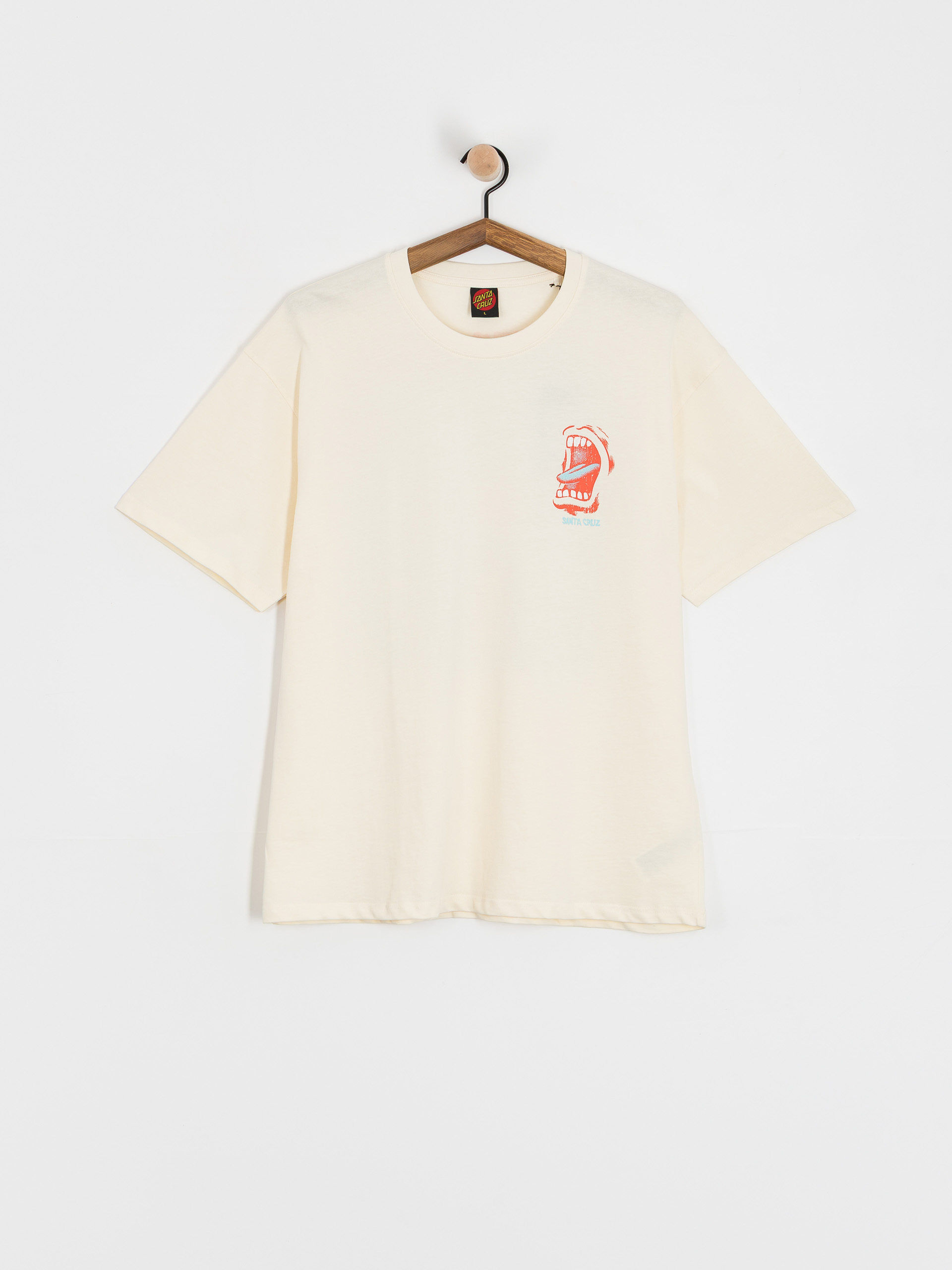 Тениска Santa Cruz VTG Screaming Connect (unbleached cotton)