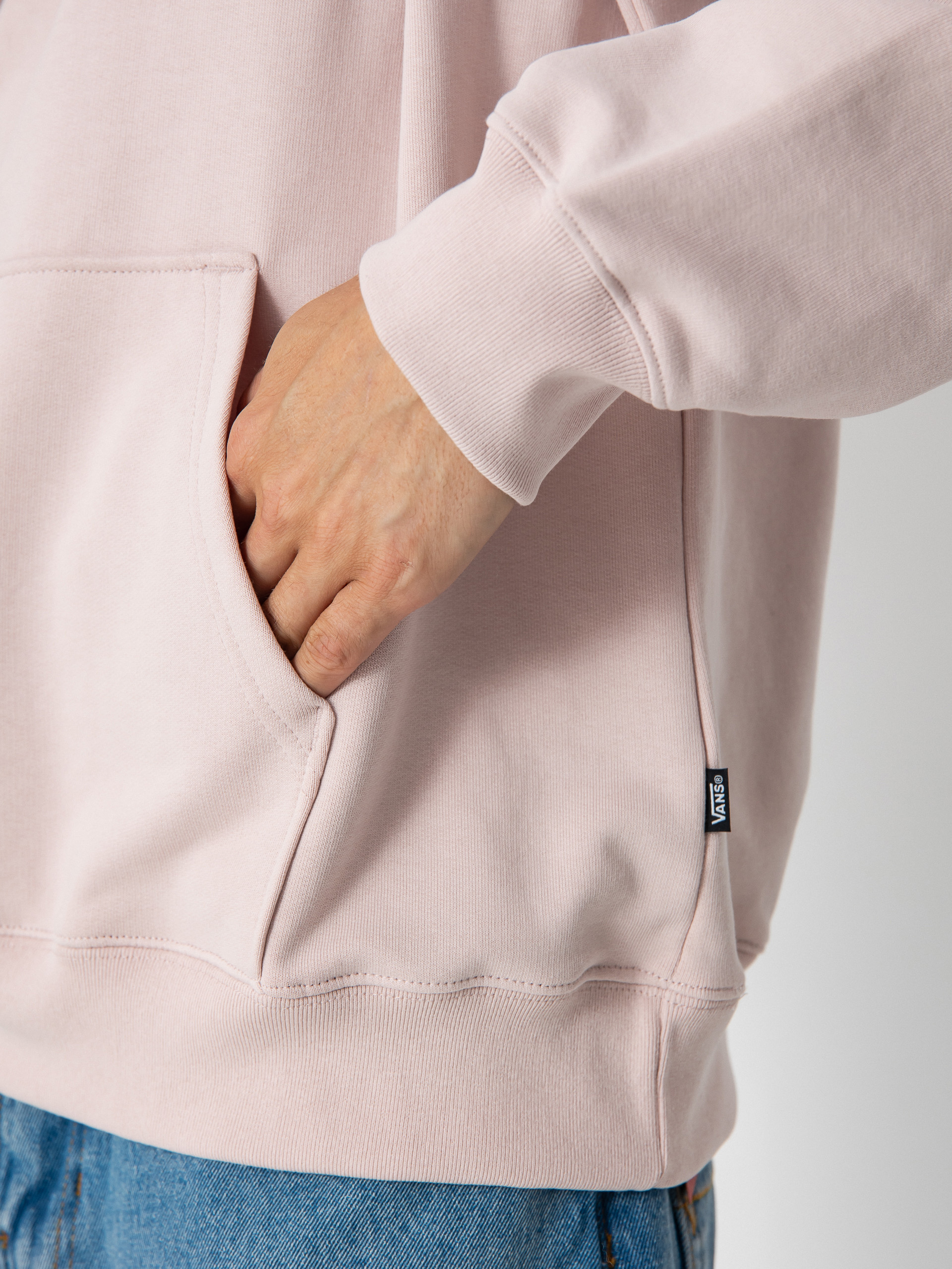 Суитшърт с качулка Vans Salton Loose Ft HD (mountain essentials sepia rose)