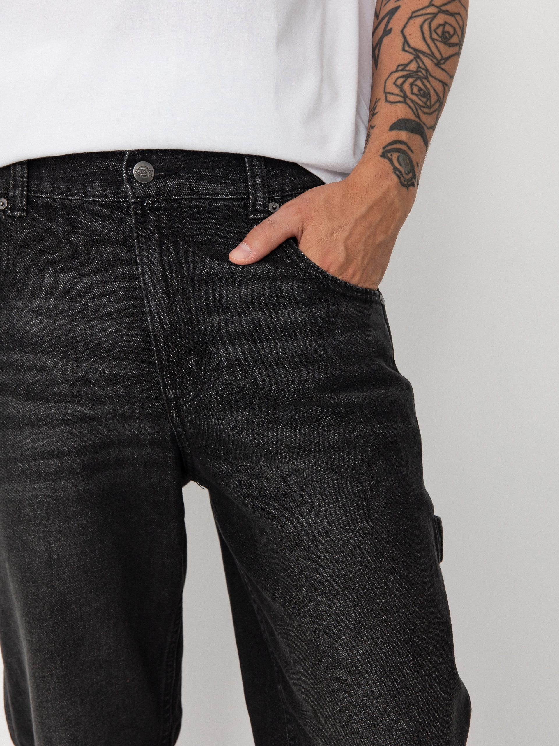 Панталони Dickies Garyville (black wash faded)