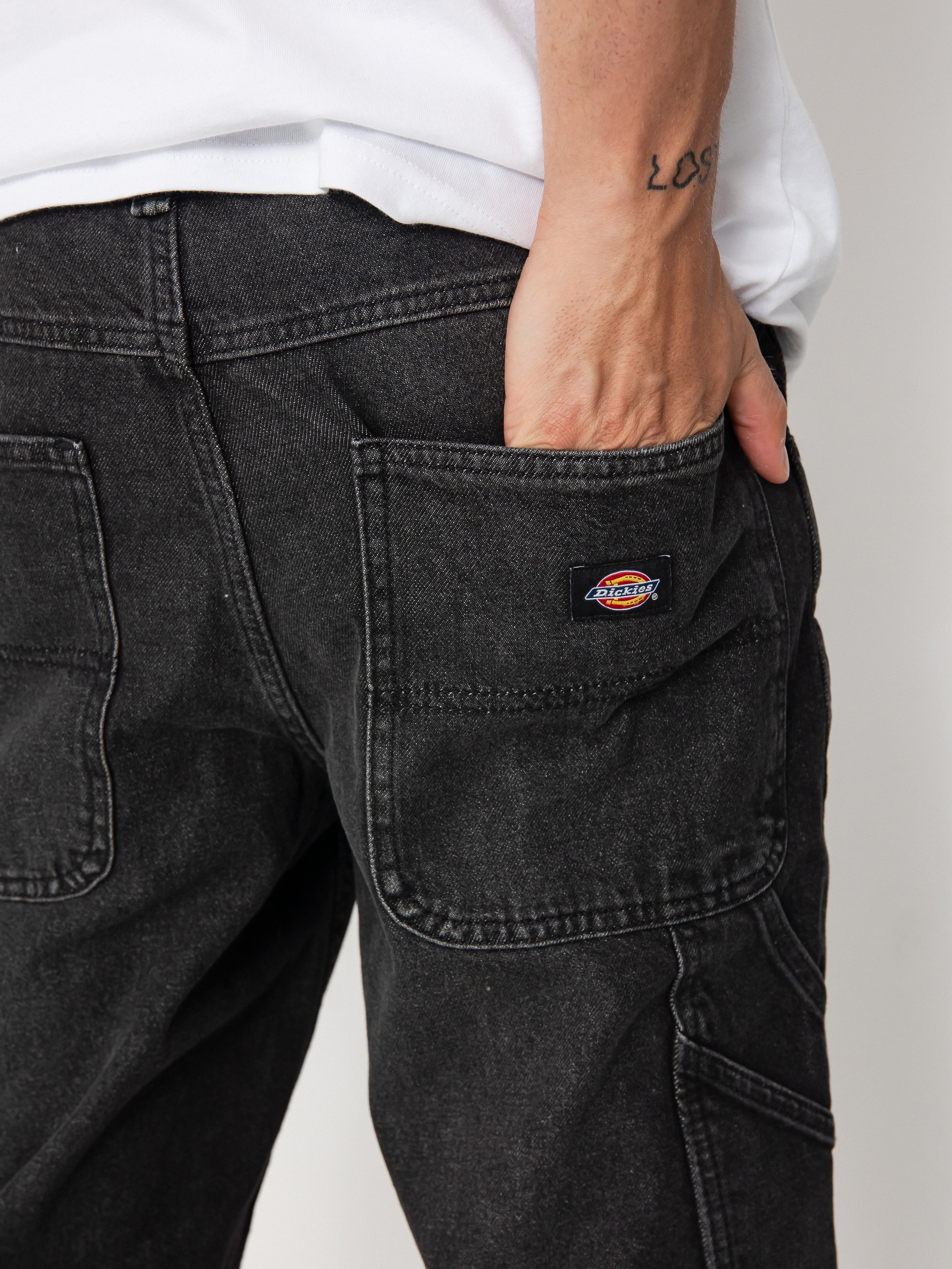 Панталони Dickies Garyville (black wash faded)