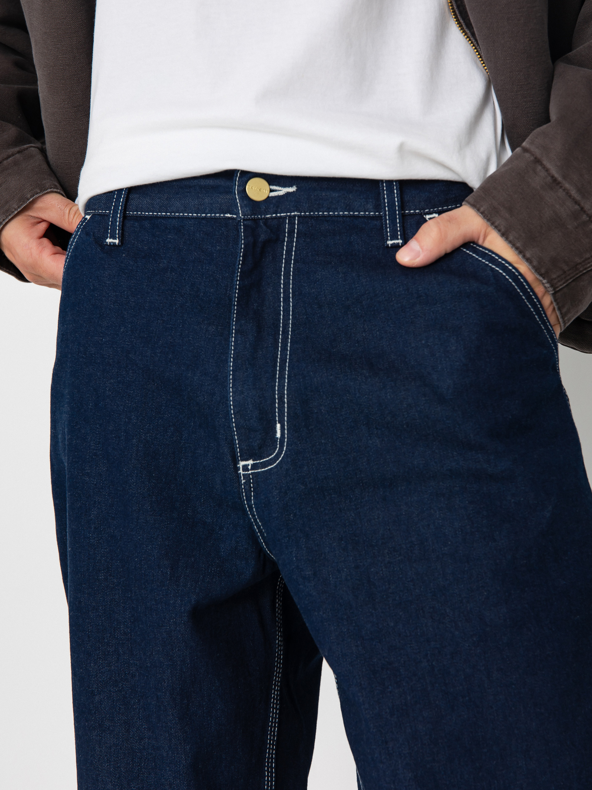 Панталони Carhartt WIP Simple (blue/one wash)