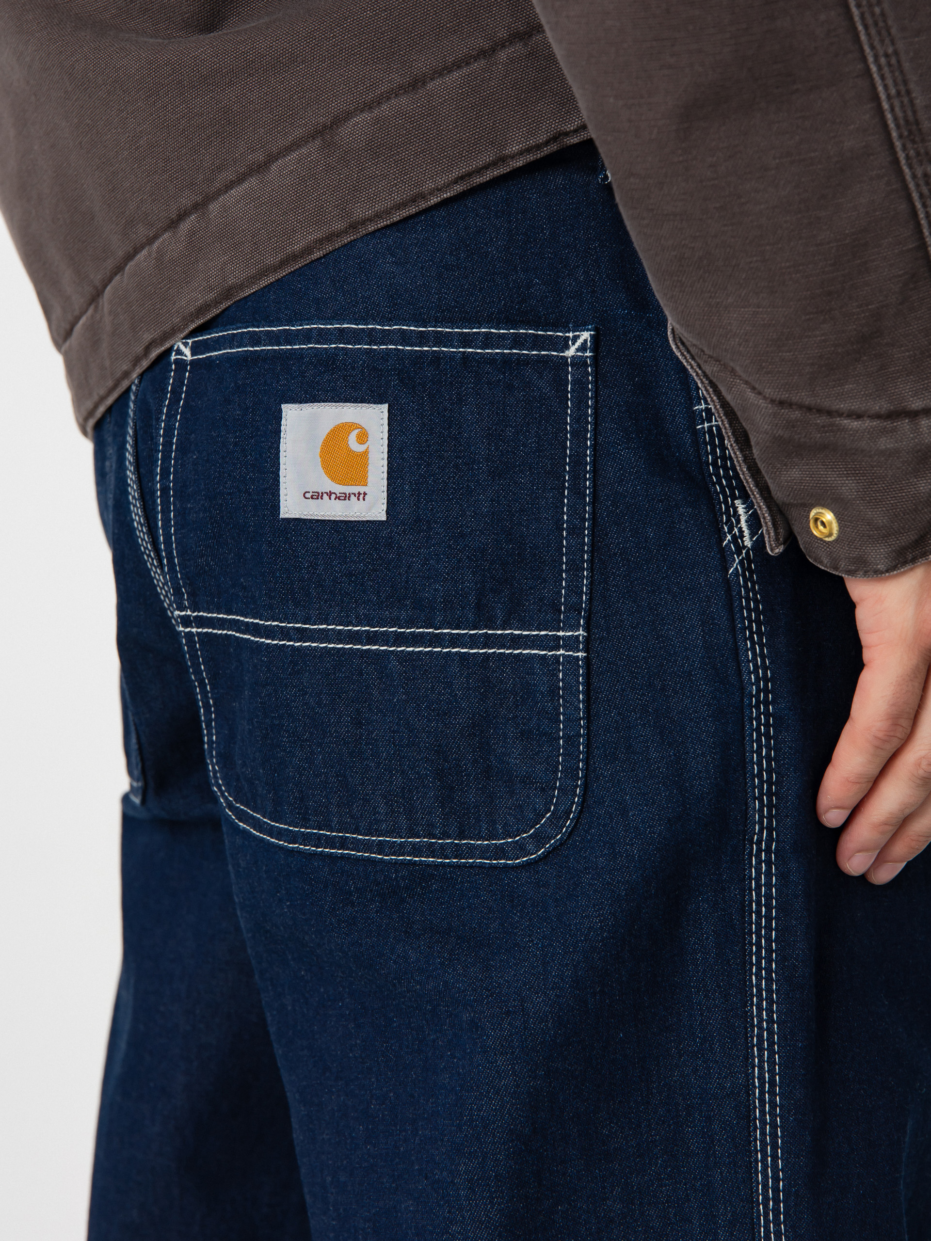 Панталони Carhartt WIP Simple (blue/one wash)