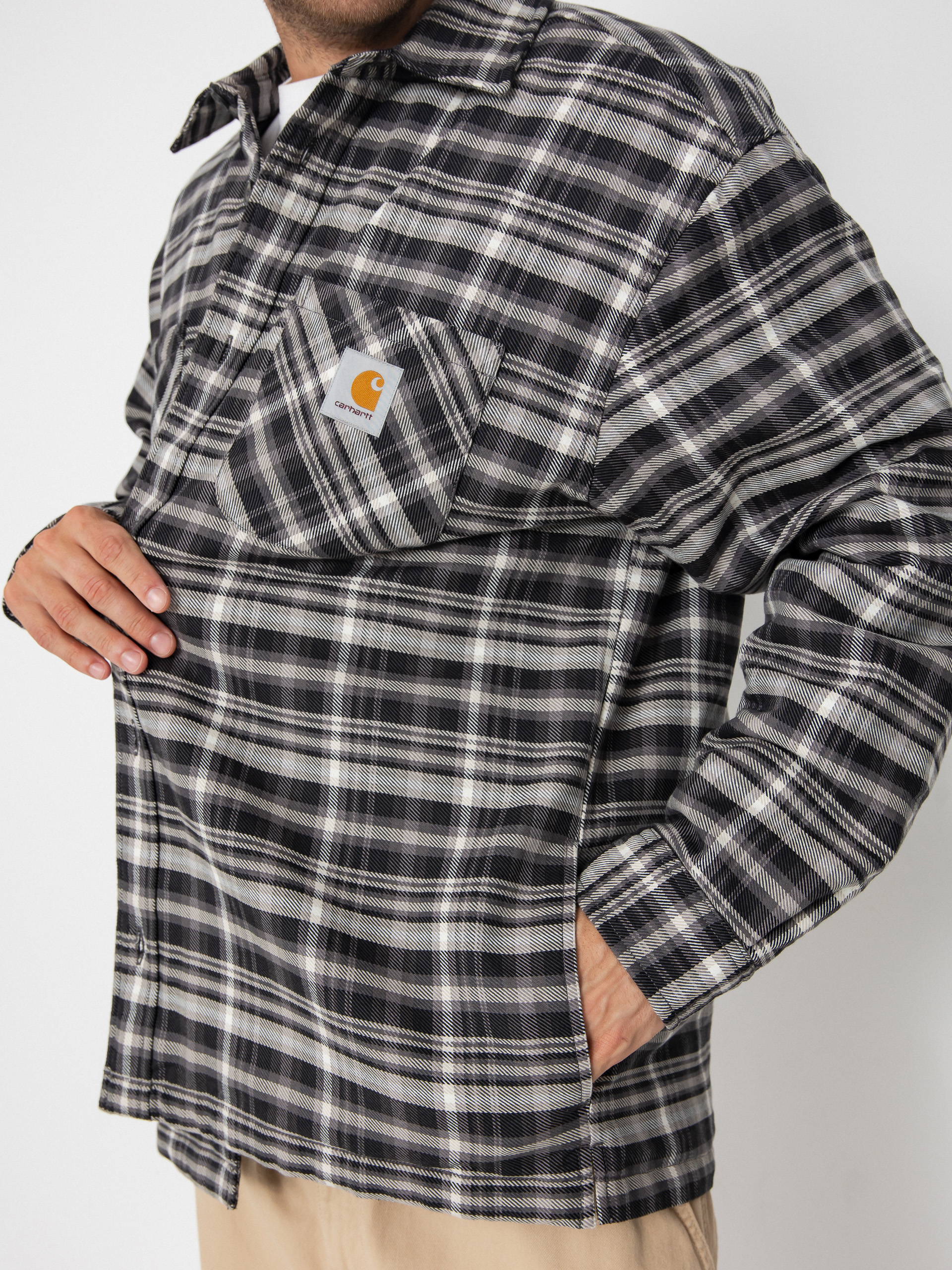 Яке Carhartt WIP Cronyn (cronyn check/porphyry)