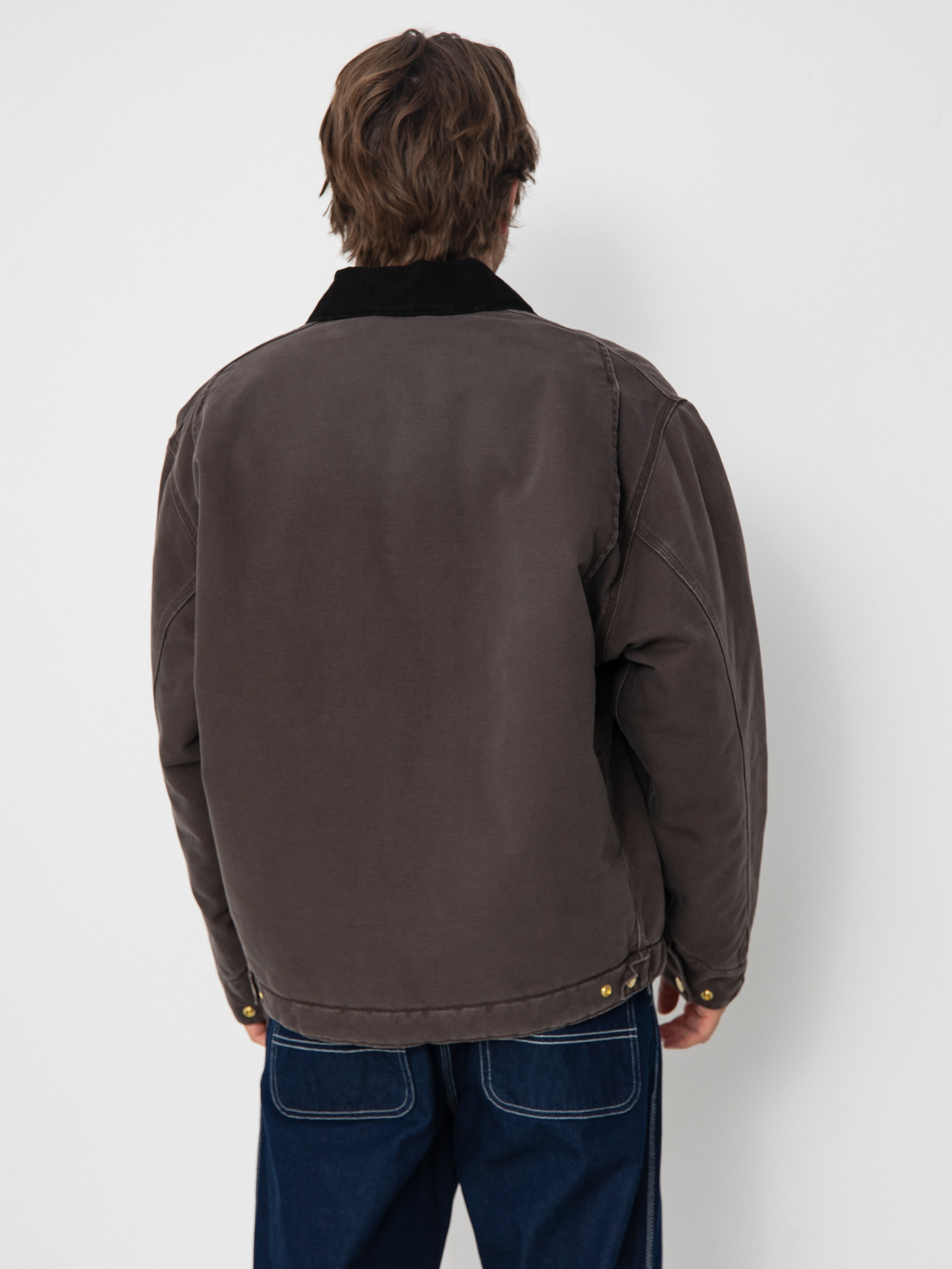 Яке Carhartt WIP OG Detroit (tobacco/black/stone canvas)