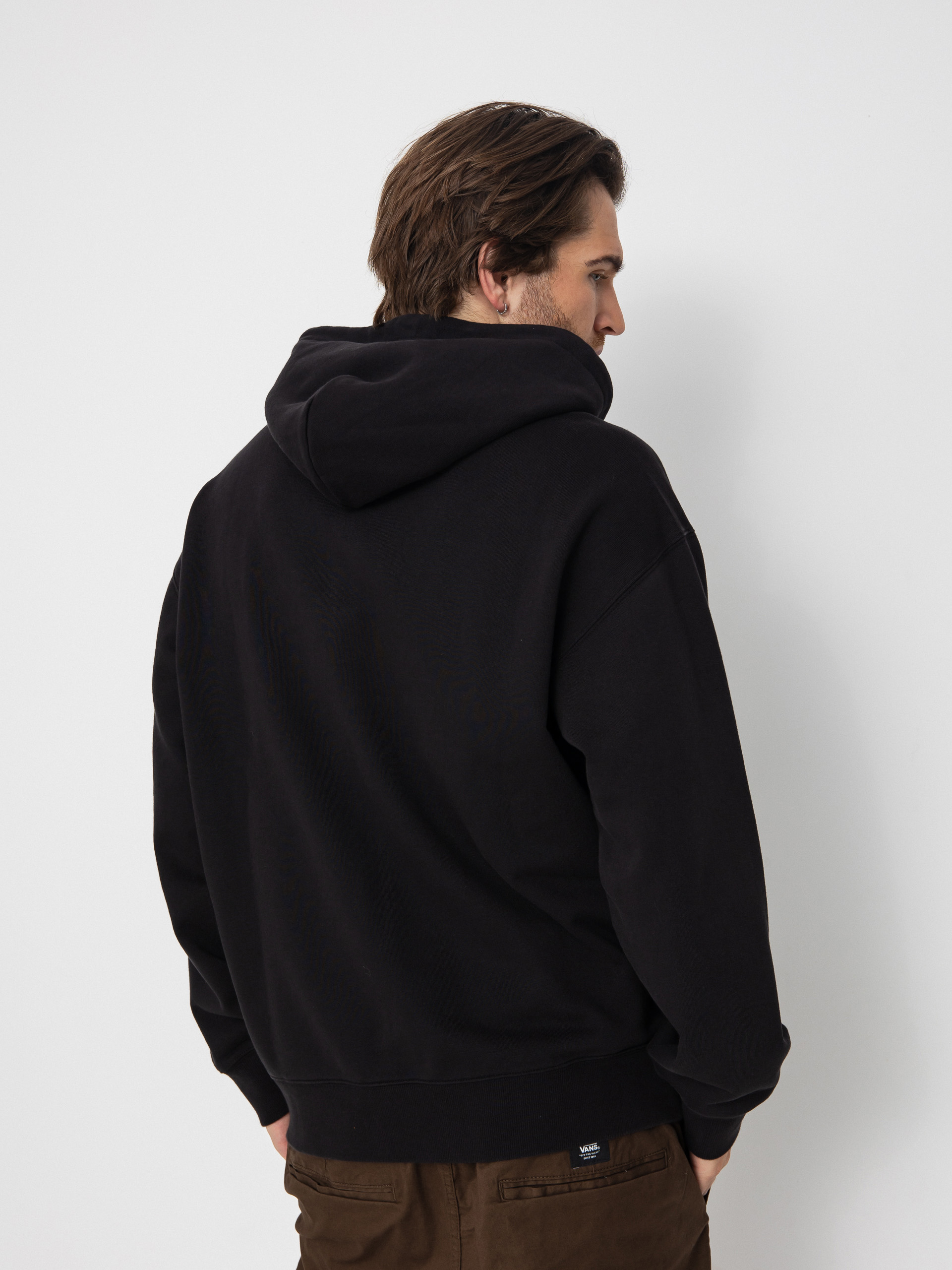 Суитшърт с качулка Carhartt WIP Mini Wip ZHD (black/stone washed)