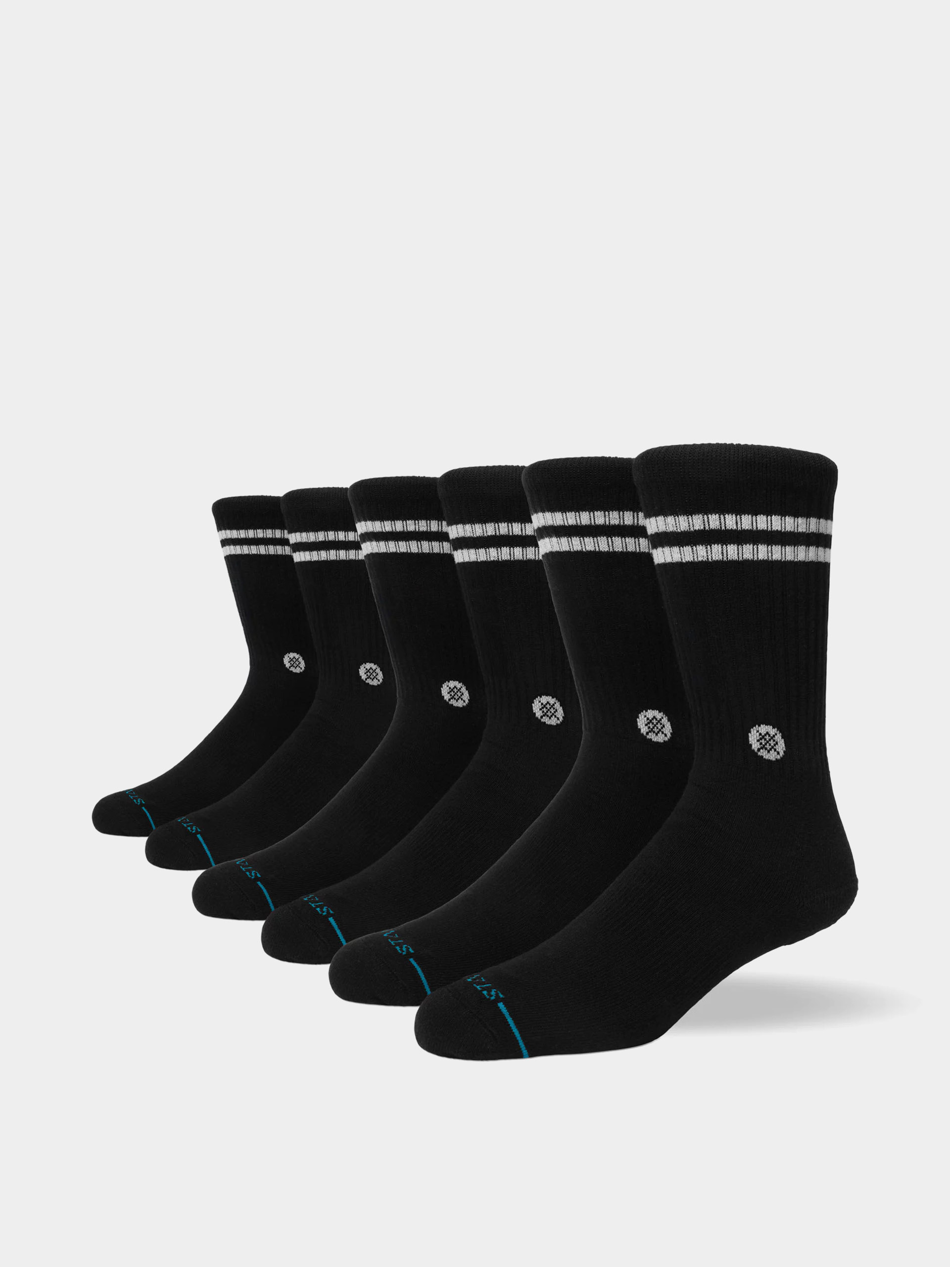 u0427u043eu0440u0430u043fu0438 Stance Core 6 Pack Crew (black)